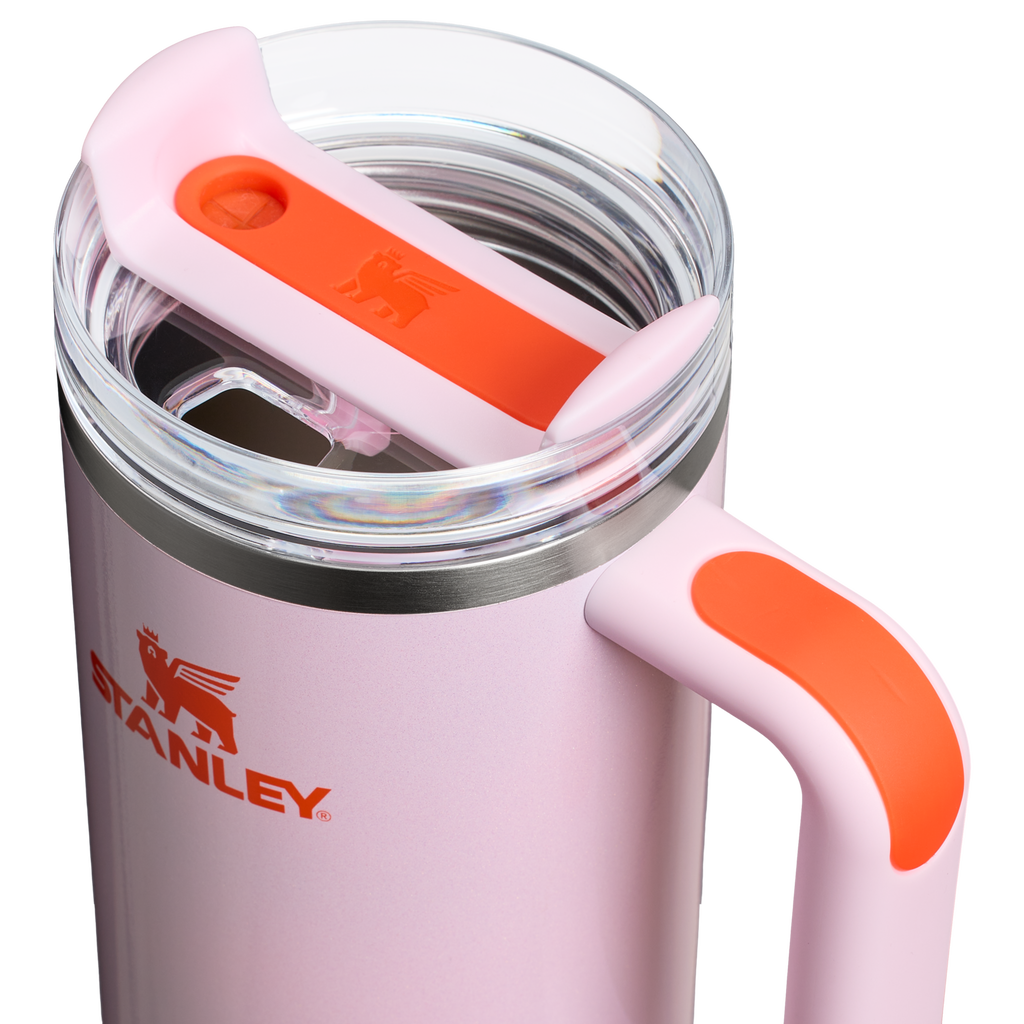 Splash-Resistant FlowState The Quencher H2.0 Flowstate Tumbler D051L - FlowState 3-Position Lid Insulated Travel Mug Detail