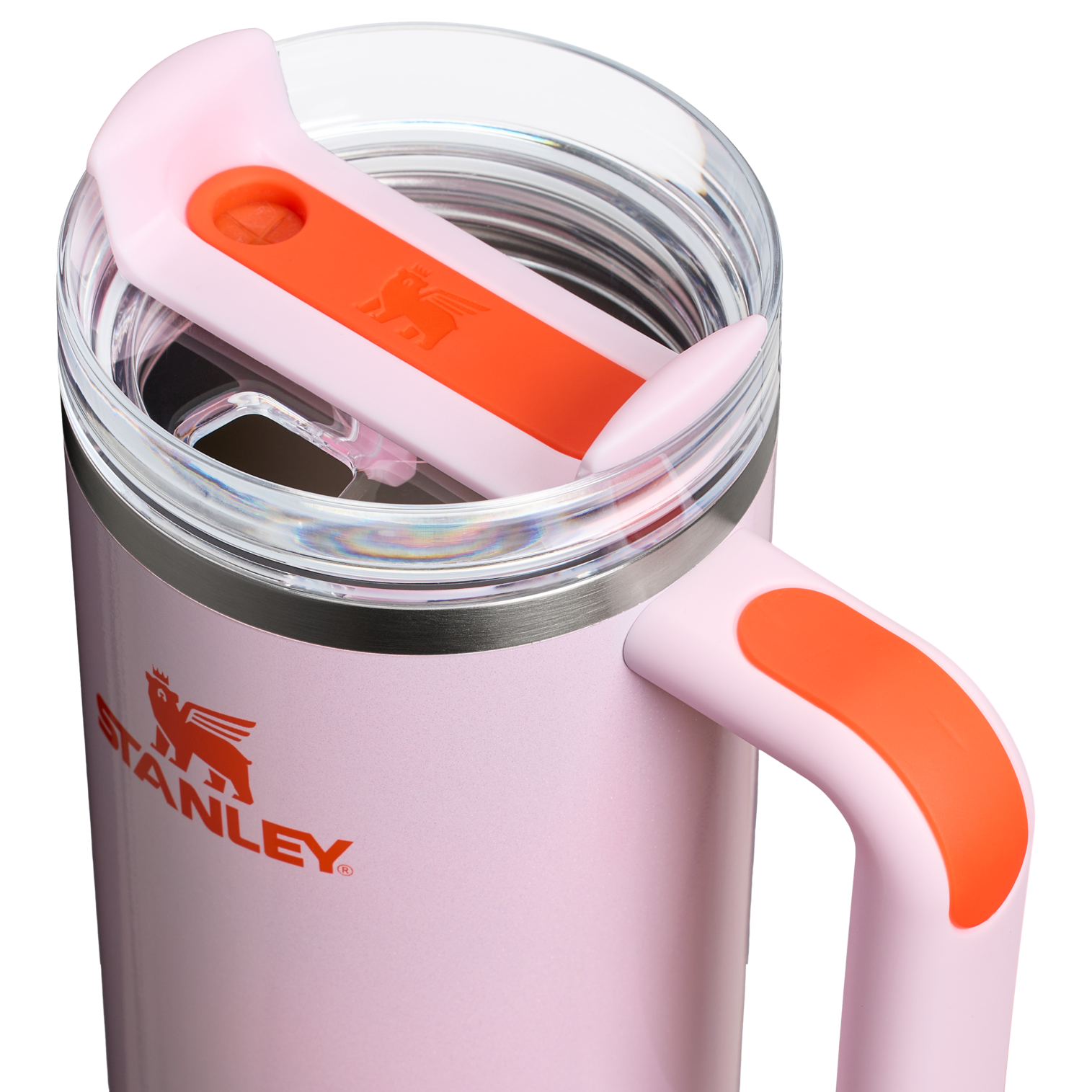 Splash-Resistant FlowState The Quencher H2.0 Flowstate Tumbler D051L - FlowState 3-Position Lid Insulated Travel Mug Detail
