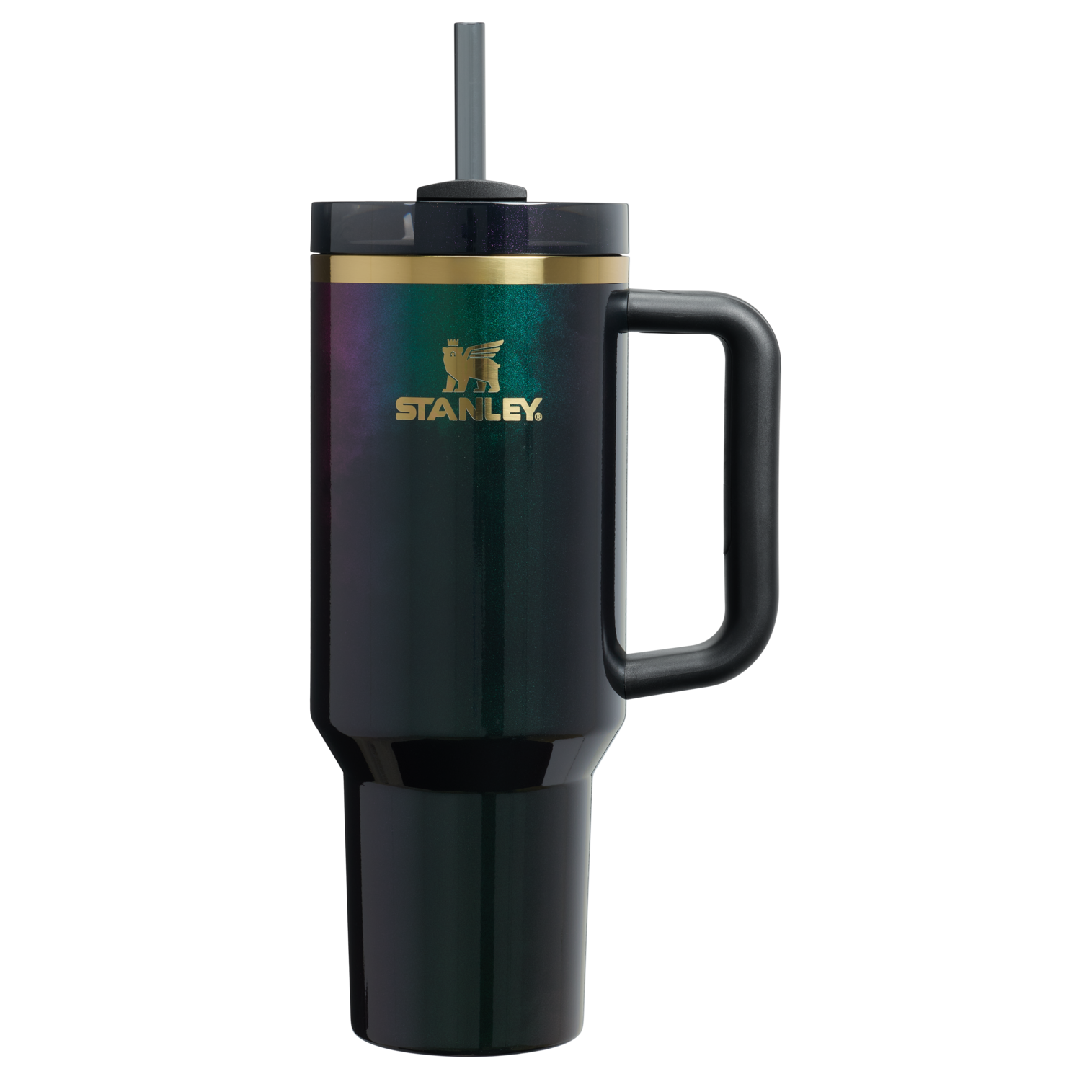 Insulated Travel The Wicked for Good Quencher H2.0 Flowstate Tumbler D245R - Double-Wall Vacuum Insulated Travel Tumbler with Straw - Elphaba For Good