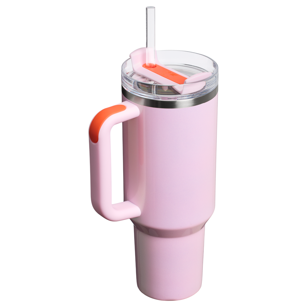 Car-Cup Friendly The Quencher H2.0 Flowstate Tumbler D050X - Premium Stainless Steel Straw Cup for All-Day Hydration Detail