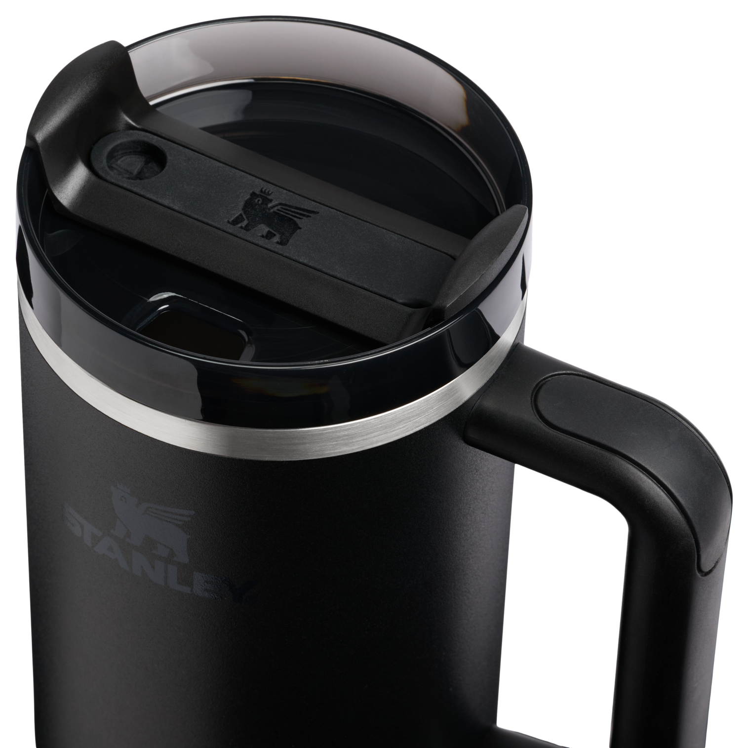 Insulated Travel The Quencher H2.0 Flowstate Tumbler D340Y - Double-Wall Vacuum Insulated Travel Tumbler with Straw Detail