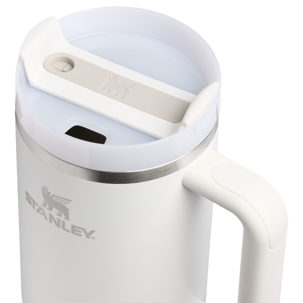 Insulated Travel The Quencher H2.0 Flowstate Tumbler D340Y - Double-Wall Vacuum Insulated Travel Tumbler with Straw Detail