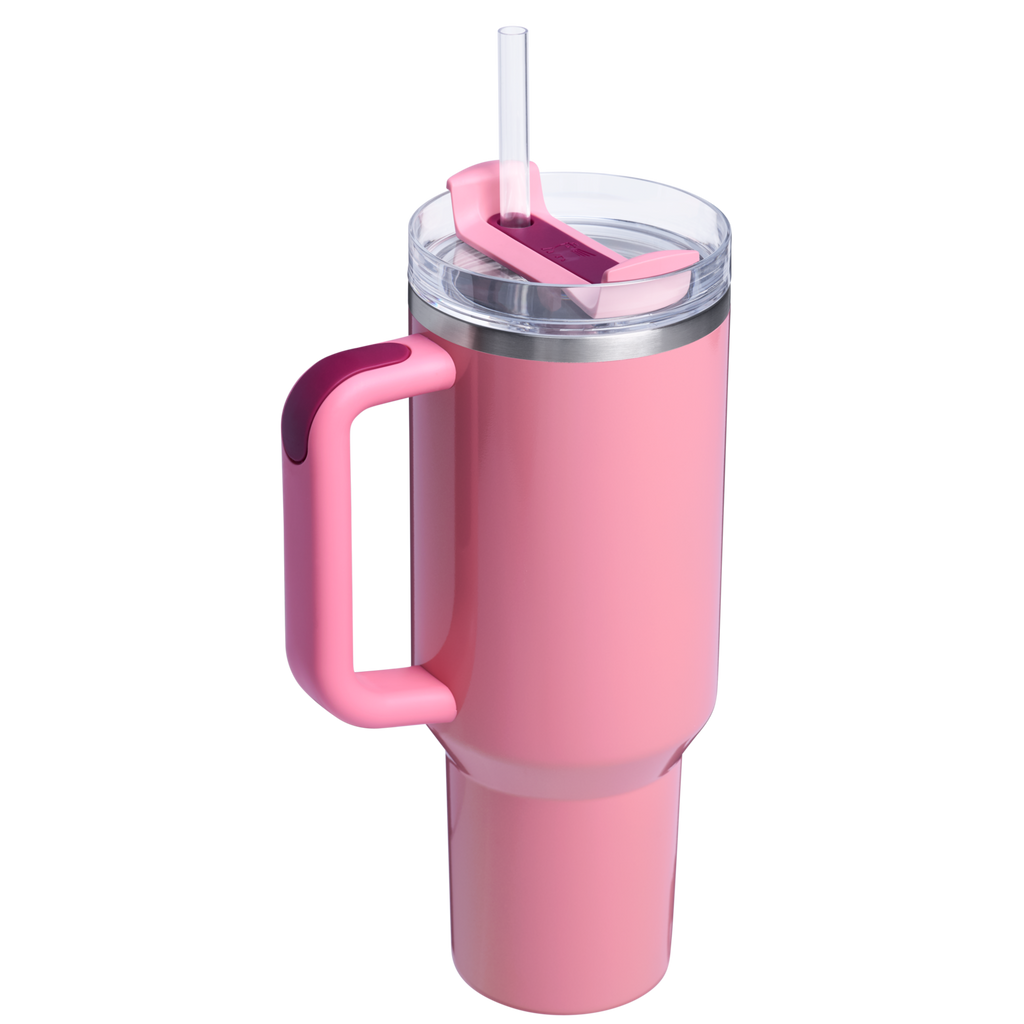 Car-Cup Friendly The Quencher H2.0 Flowstate Tumbler D050X - Premium Stainless Steel Straw Cup for All-Day Hydration Detail