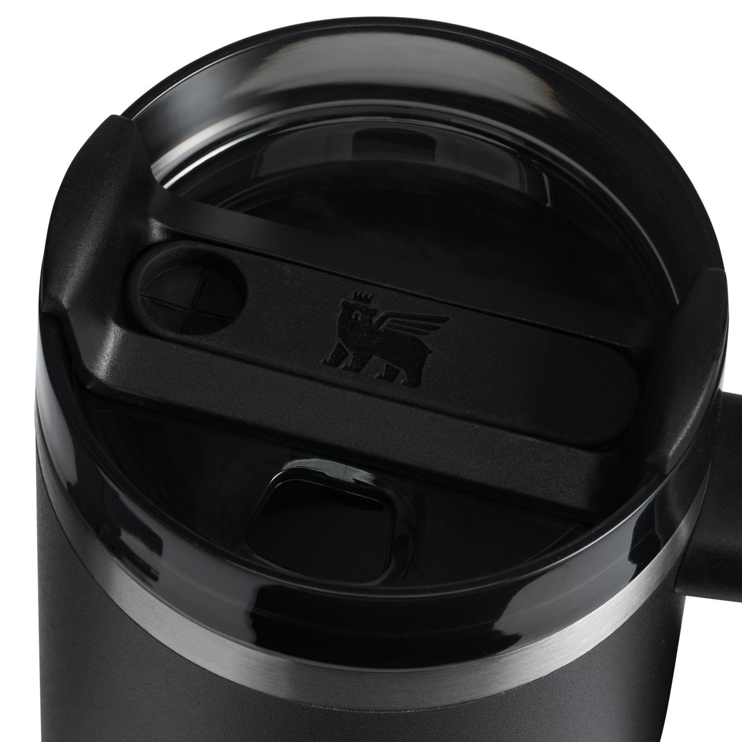 Splash-Resistant FlowState The Quencher H2.O Flowstate Tumbler D068Z - Double-Wall Vacuum Insulated Travel Tumbler with Straw Detail