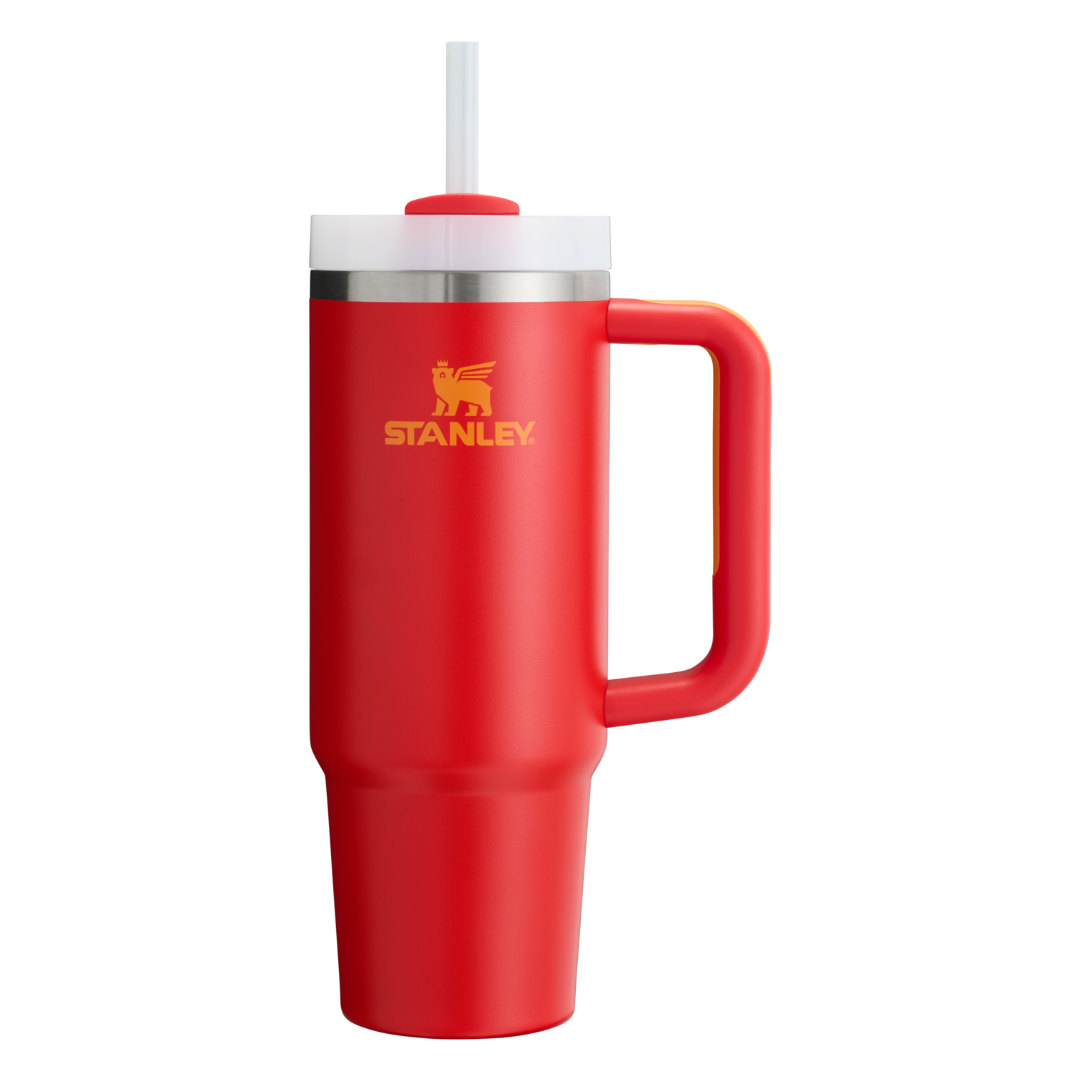 Double-Wall Vacuum The Quencher H2.0 Flowstate Tumbler | Stanley Create D331C - Double-Wall Vacuum Insulated Travel Tumbler with Straw Detail