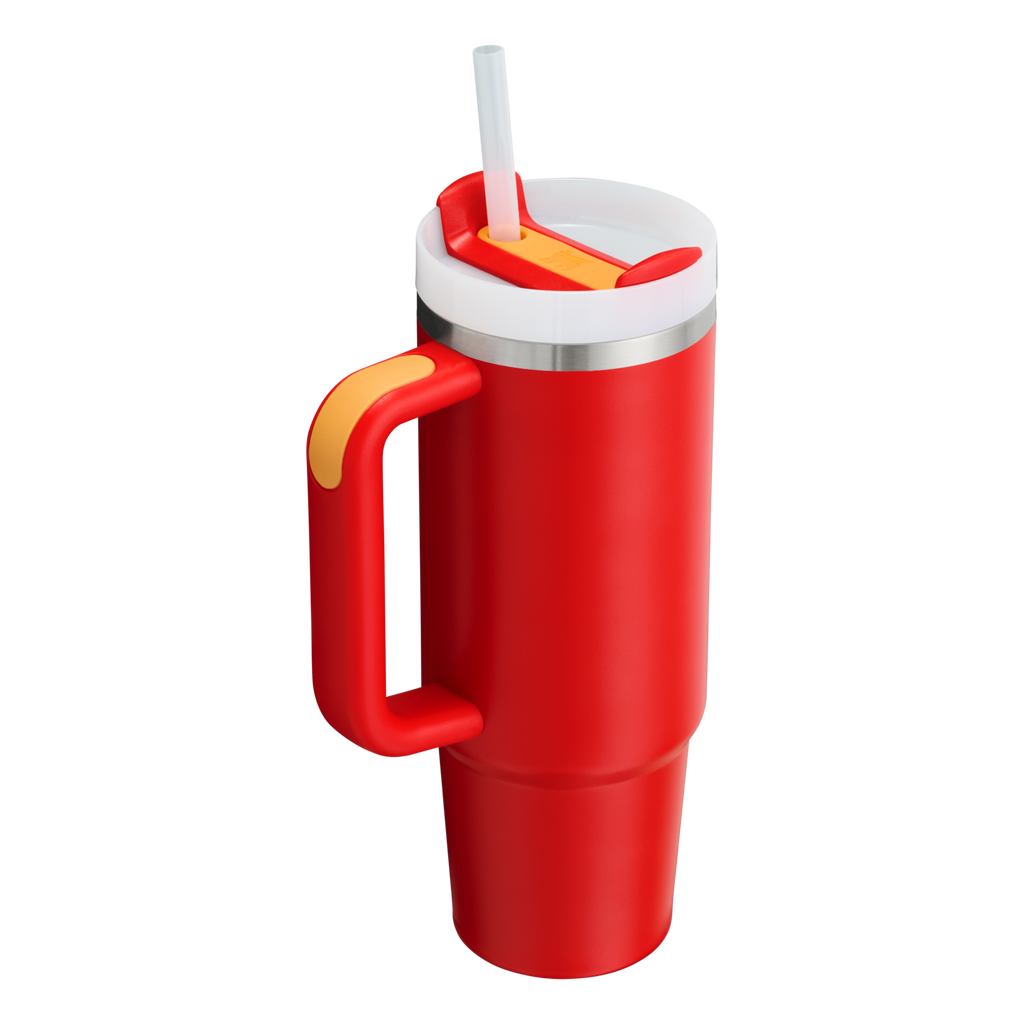 Splash-Resistant FlowState The Quencher H2.0 Flowstate Tumbler D051L - FlowState 3-Position Lid Insulated Travel Mug Detail