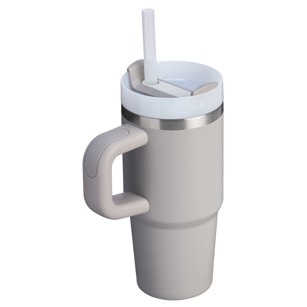 Splash-Resistant FlowState The Quencher H2.O Flowstate Tumbler D068Z - Double-Wall Vacuum Insulated Travel Tumbler with Straw Detail