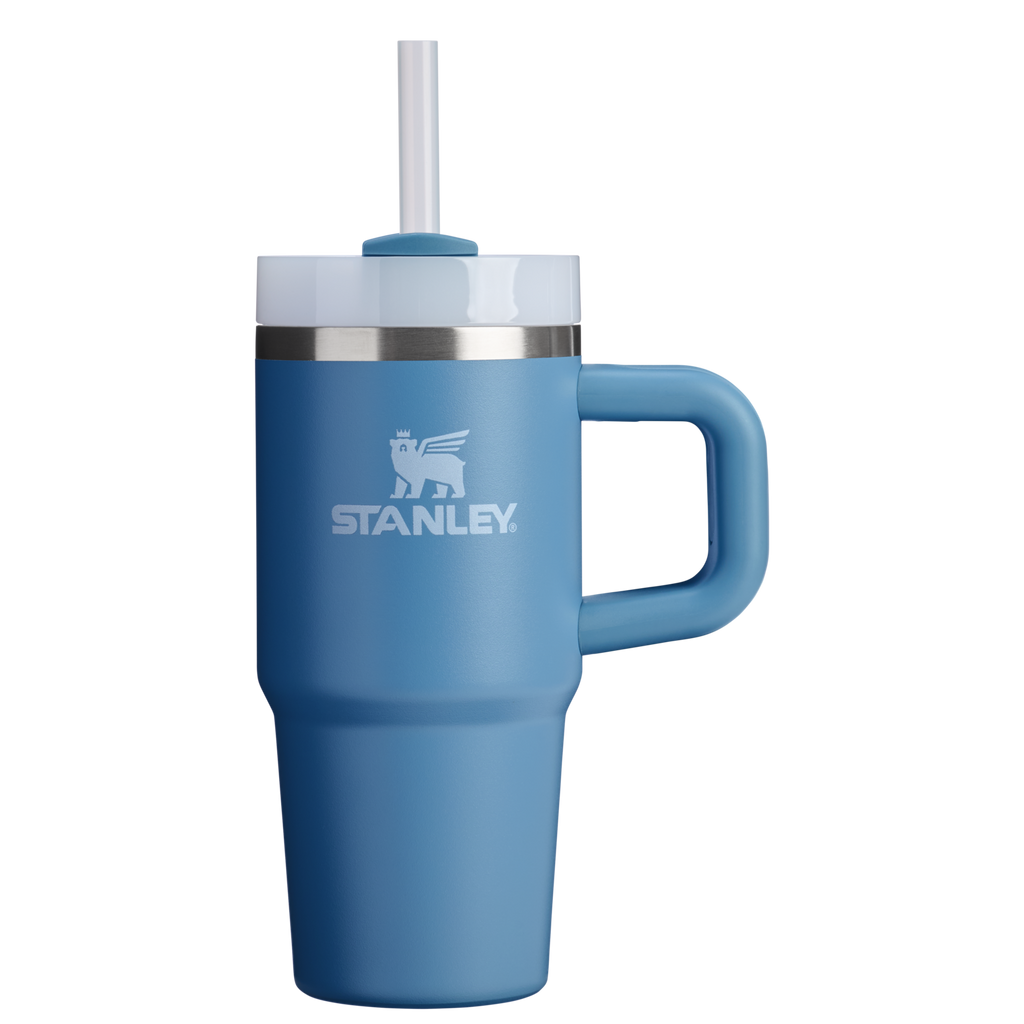 Splash-Resistant FlowState The Quencher H2.O Flowstate Tumbler | Stanley Create D291F - 40oz Large Capacity Car-Cup Friendly Quencher Detail