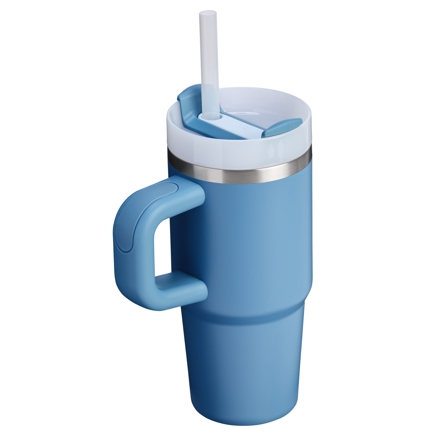 Splash-Resistant FlowState The Quencher H2.O Flowstate Tumbler D068Z - Double-Wall Vacuum Insulated Travel Tumbler with Straw Detail