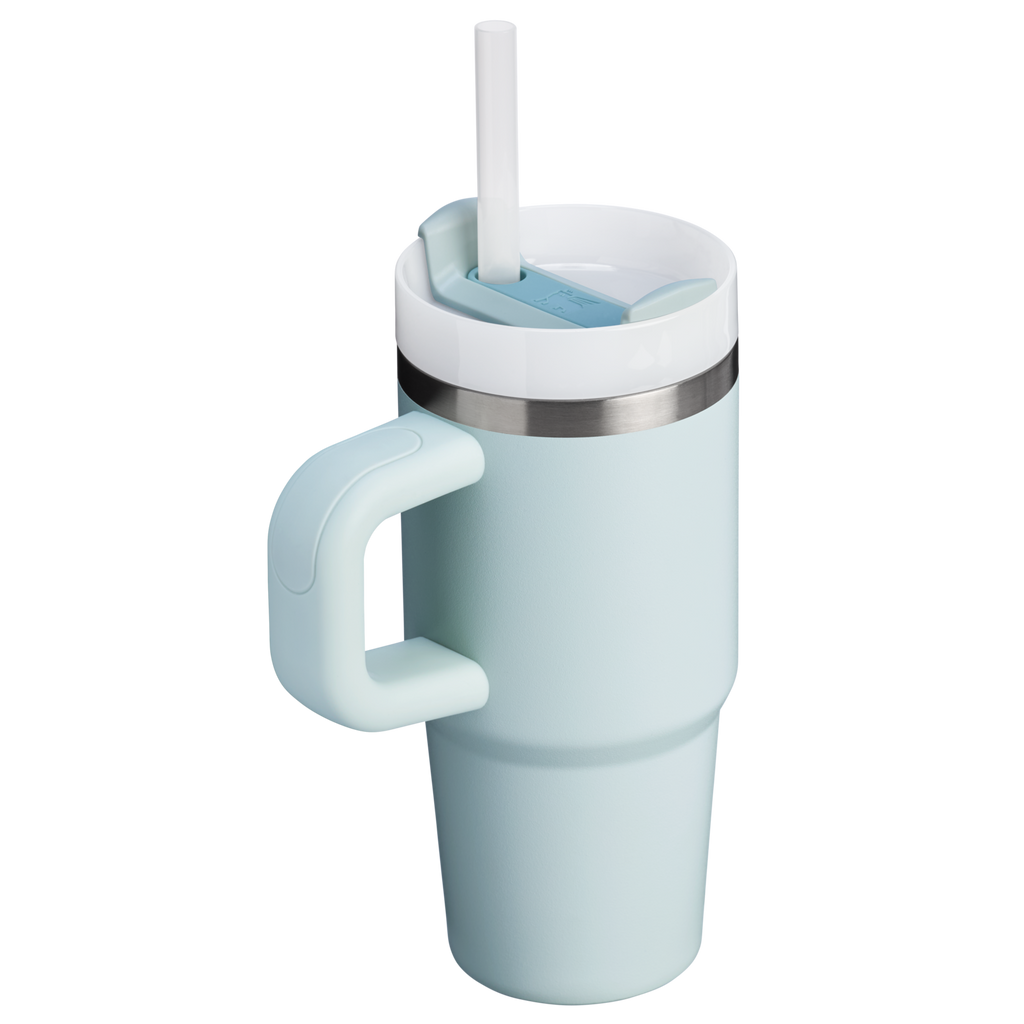 Splash-Resistant FlowState The Quencher H2.O Flowstate Tumbler D068Z - Double-Wall Vacuum Insulated Travel Tumbler with Straw Detail