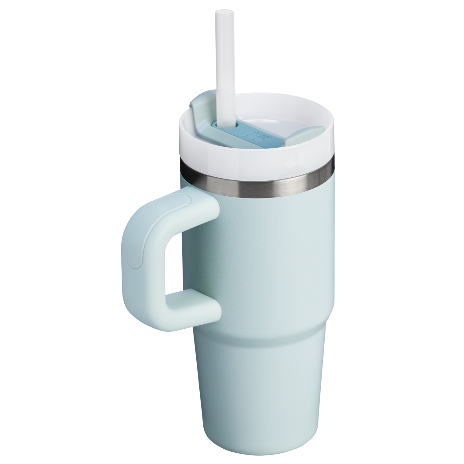 Splash-Resistant FlowState The Quencher H2.O Flowstate Tumbler D068Z - Double-Wall Vacuum Insulated Travel Tumbler with Straw Detail