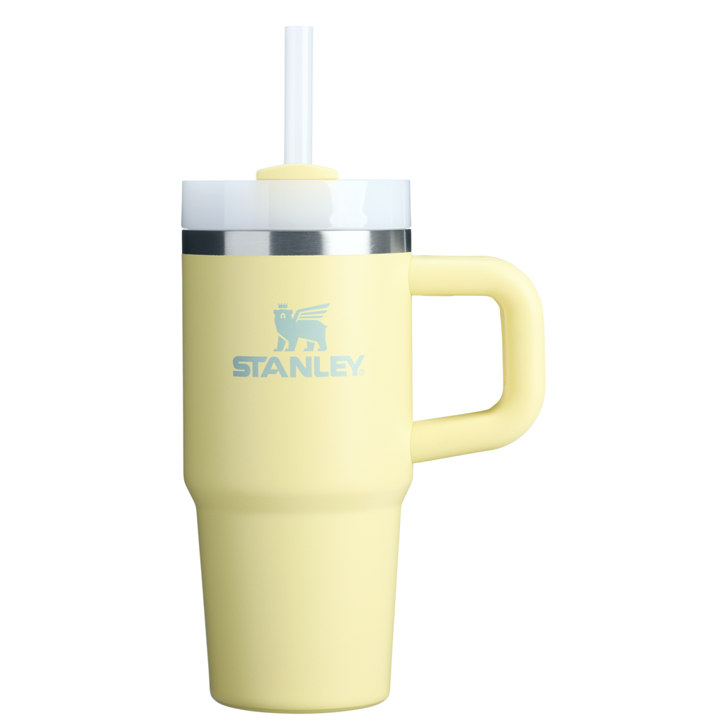 Splash-Resistant FlowState The Quencher H2.O Flowstate Tumbler | Stanley Create D291F - 40oz Large Capacity Car-Cup Friendly Quencher Detail