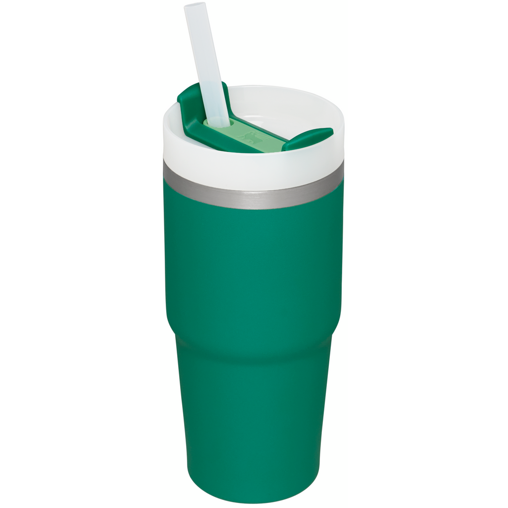 Double-Wall Vacuum The Quencher H2.0 Flowstate Tumbler D214X - Double-Wall Vacuum Insulated Travel Tumbler with Straw Detail