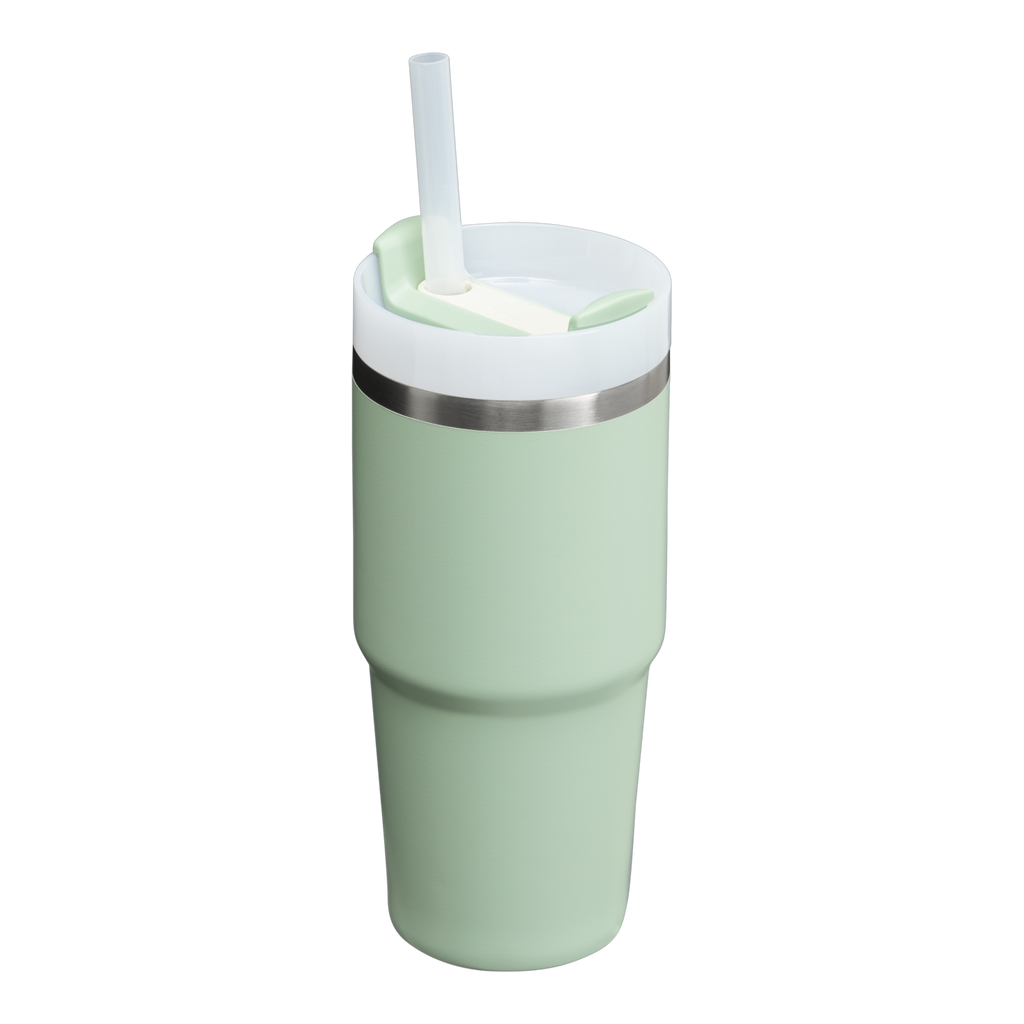 Double-Wall Vacuum The Quencher H2.0 Flowstate Tumbler D214X - Double-Wall Vacuum Insulated Travel Tumbler with Straw Detail