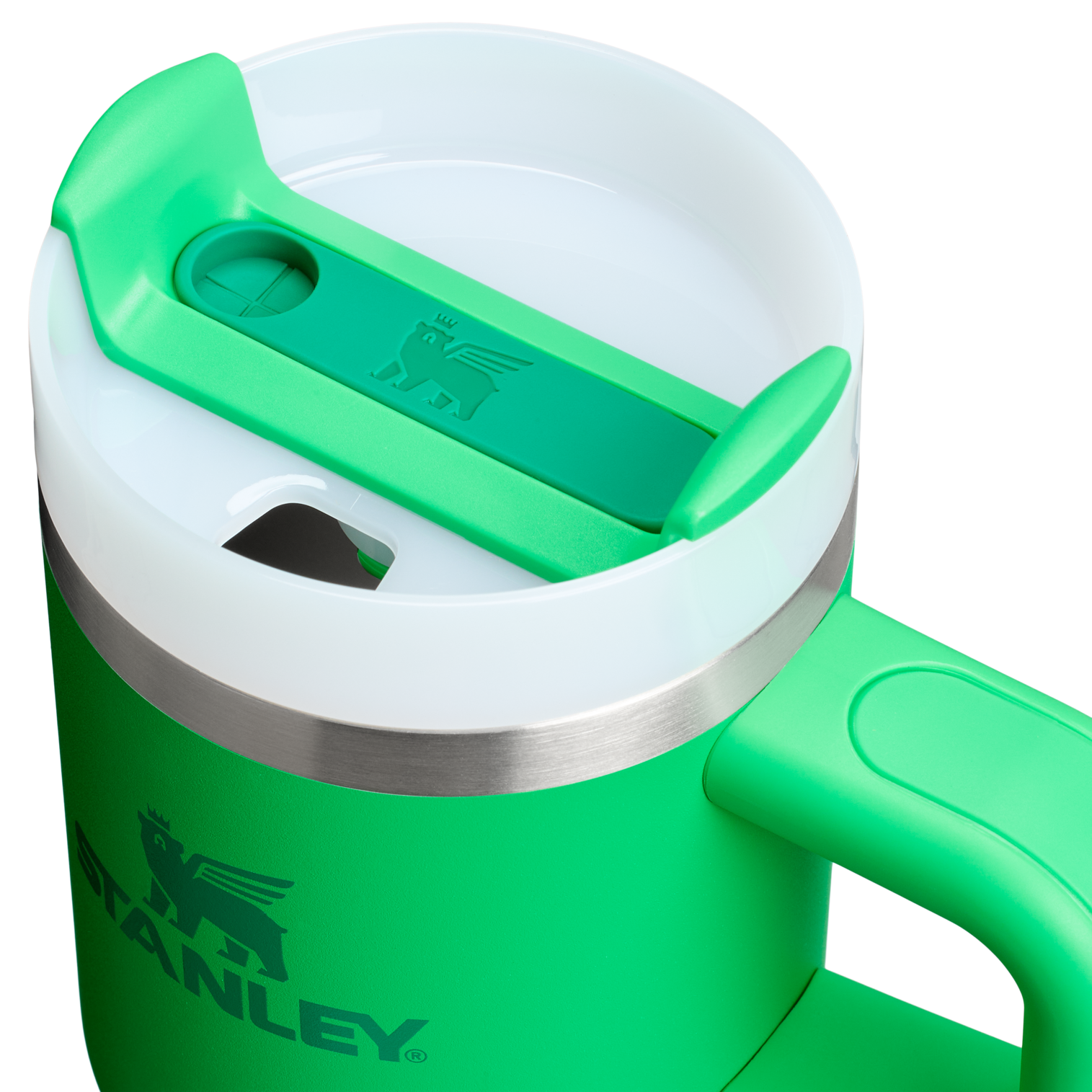 Splash-Resistant FlowState The Quencher H2.O Flowstate Tumbler D068Z - Double-Wall Vacuum Insulated Travel Tumbler with Straw Detail
