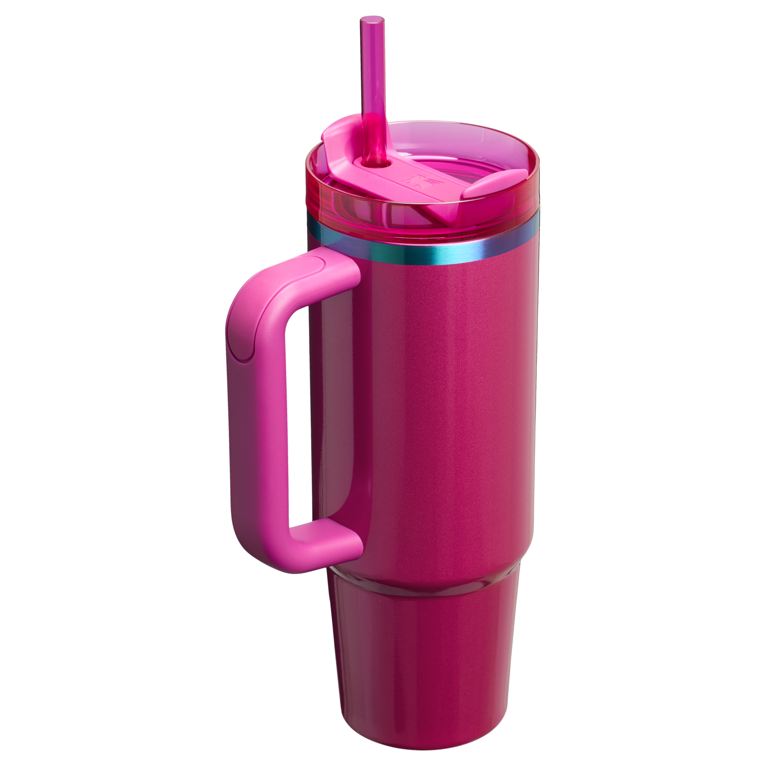 Splash-Resistant FlowState The Quencher H2.0 Flowstate Tumbler D051L - FlowState 3-Position Lid Insulated Travel Mug Detail