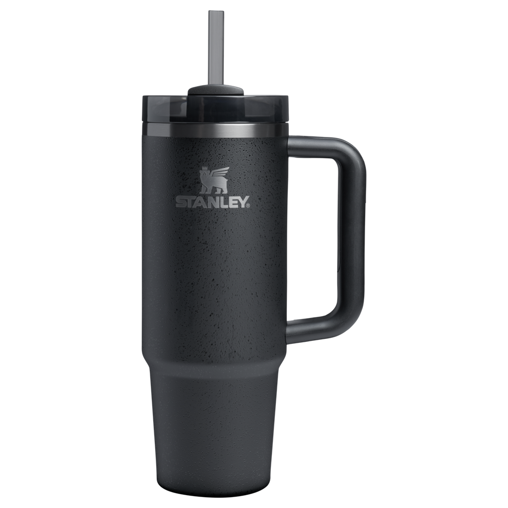 Double-Wall Vacuum The Quencher H2.0 Flowstate Tumbler | Stanley Create D331C - Double-Wall Vacuum Insulated Travel Tumbler with Straw Detail