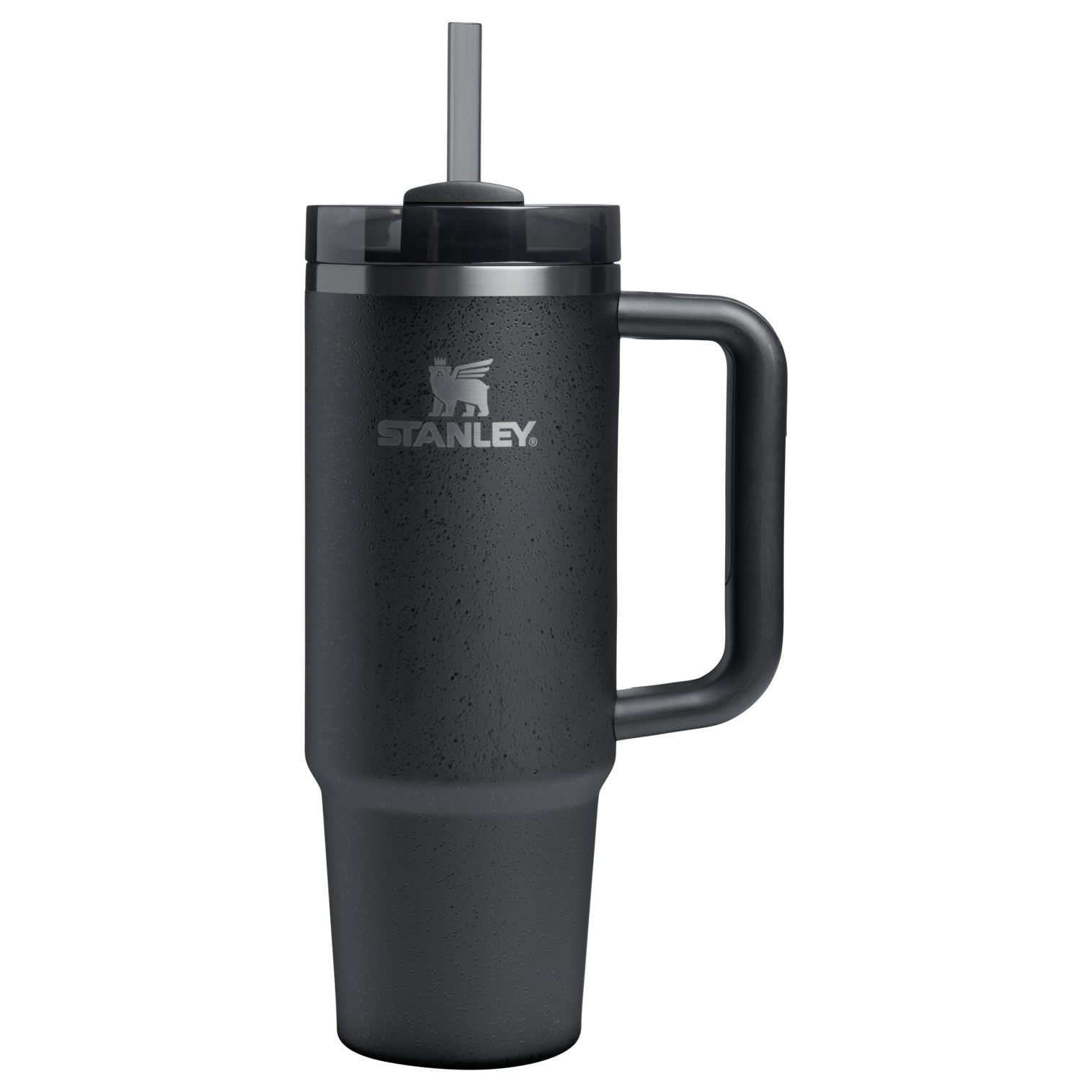 Double-Wall Vacuum The Quencher H2.0 Flowstate Tumbler | Stanley Create D331C - Double-Wall Vacuum Insulated Travel Tumbler with Straw Detail