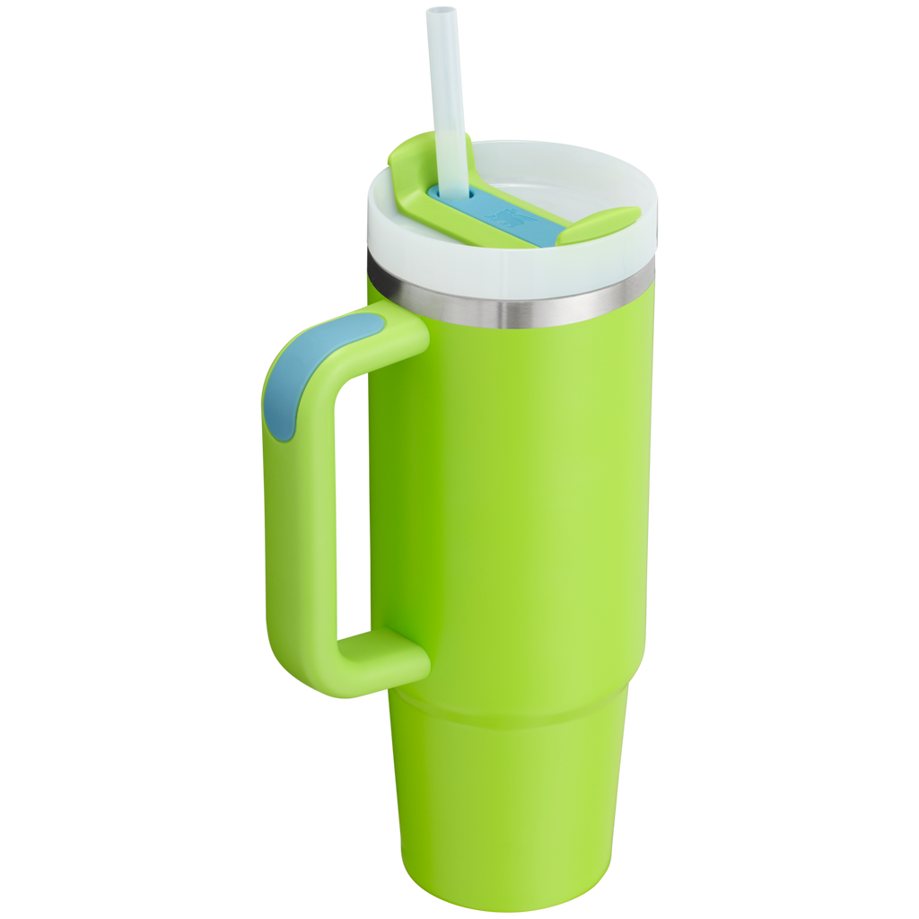 Splash-Resistant FlowState The Quencher H2.0 Flowstate Tumbler D051L - FlowState 3-Position Lid Insulated Travel Mug Detail