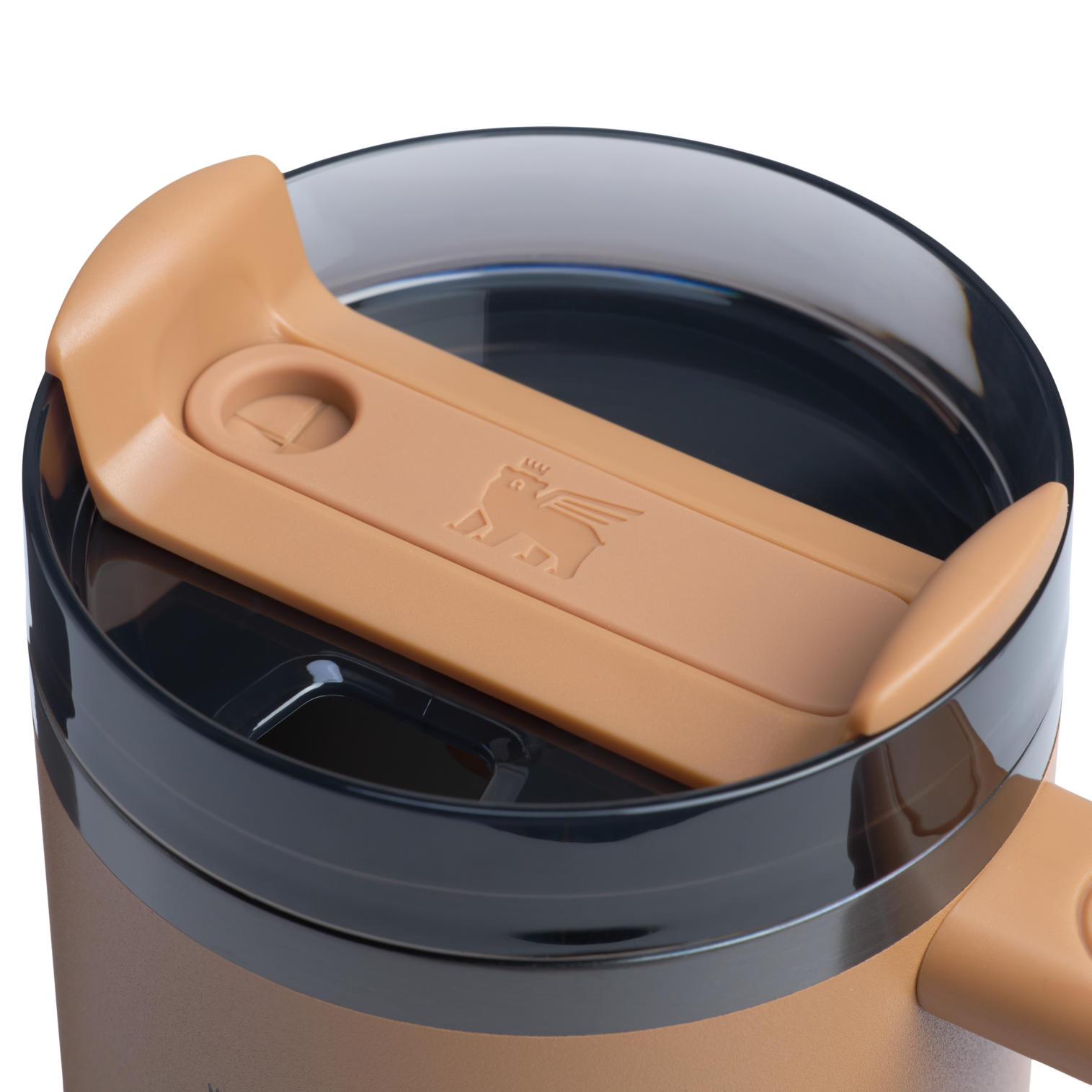 Splash-Resistant FlowState The Quencher H2.0 Flowstate Tumbler D051L - FlowState 3-Position Lid Insulated Travel Mug Detail