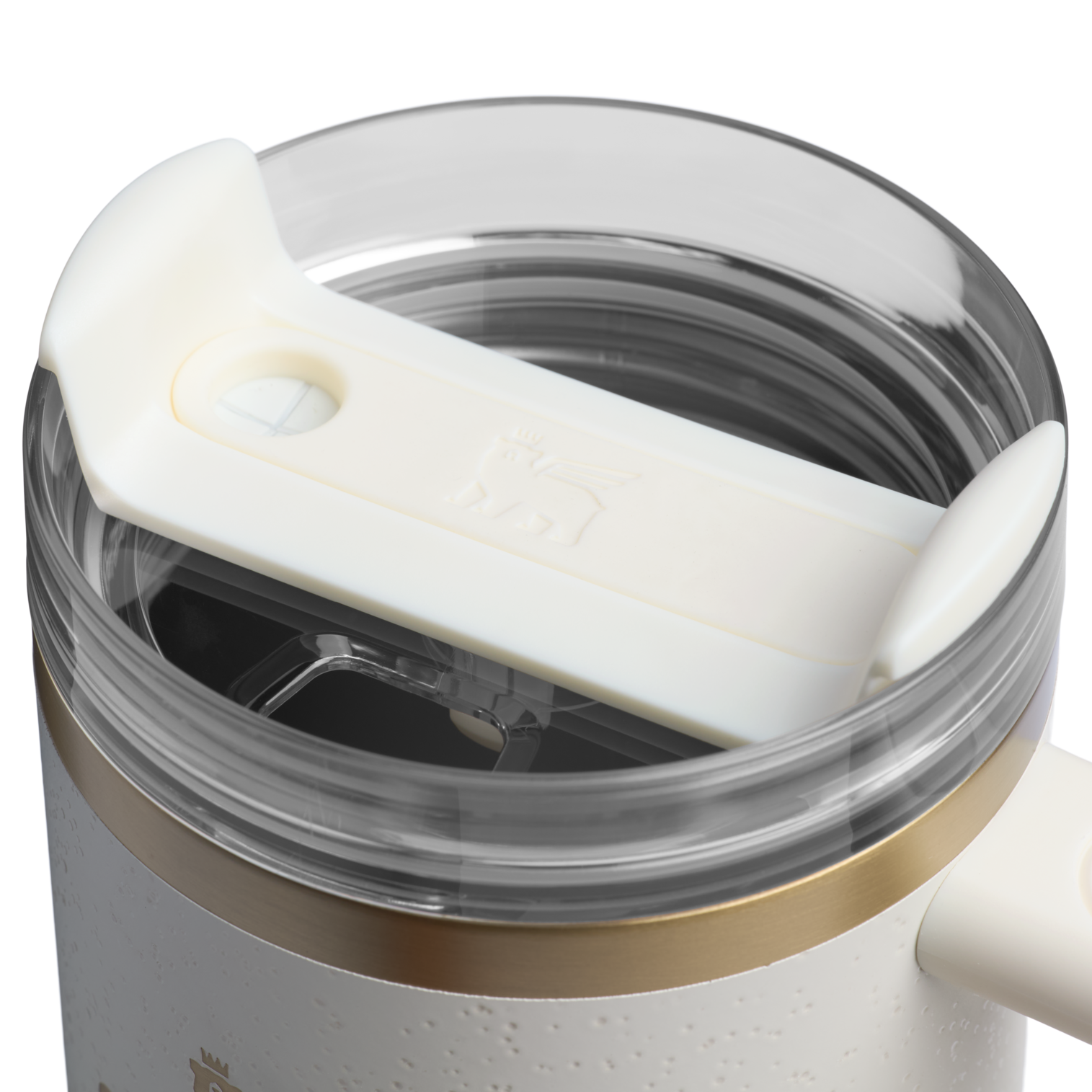 Double-Wall Vacuum The Quencher H2.0 Flowstate Tumbler | Stanley Create D331C - Double-Wall Vacuum Insulated Travel Tumbler with Straw Detail