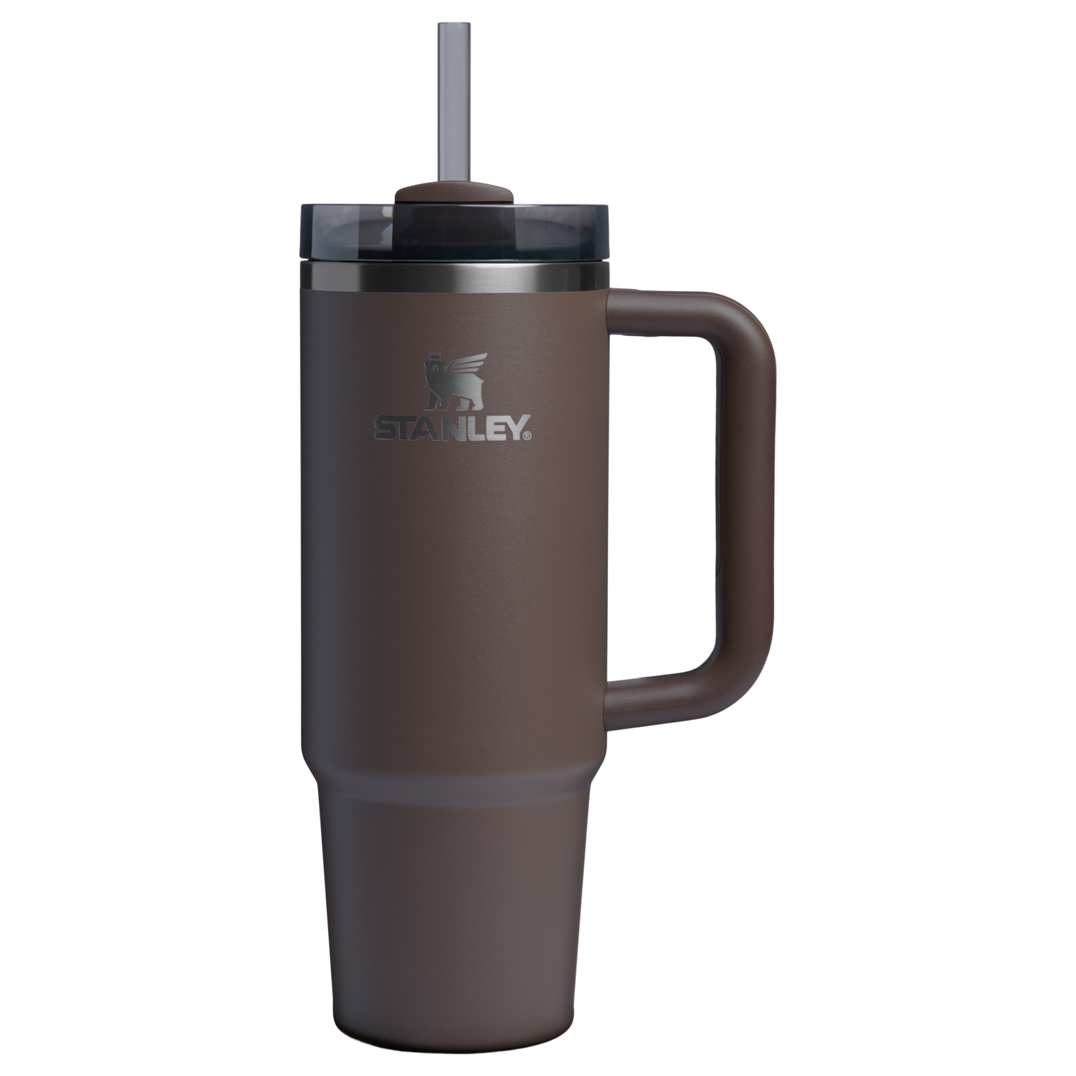 Double-Wall Vacuum The Quencher H2.0 Flowstate Tumbler | Stanley Create D331C - Double-Wall Vacuum Insulated Travel Tumbler with Straw Detail