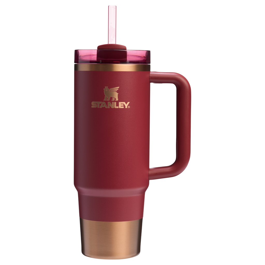 Splash-Resistant FlowState The Quencher H2.0 Flowstate Tumbler D051L - FlowState 3-Position Lid Insulated Travel Mug Detail
