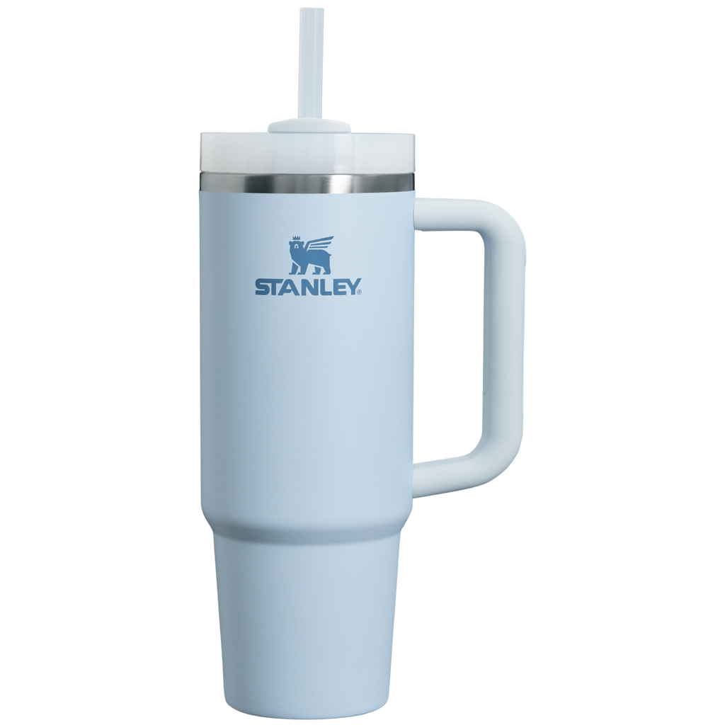 Double-Wall Vacuum The Quencher H2.0 Flowstate Tumbler | Stanley Create D331C - Double-Wall Vacuum Insulated Travel Tumbler with Straw Detail