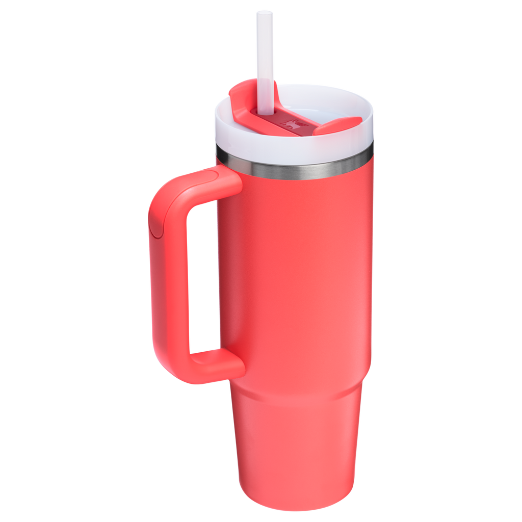 Splash-Resistant FlowState The Quencher H2.0 Flowstate Tumbler D051L - FlowState 3-Position Lid Insulated Travel Mug Detail