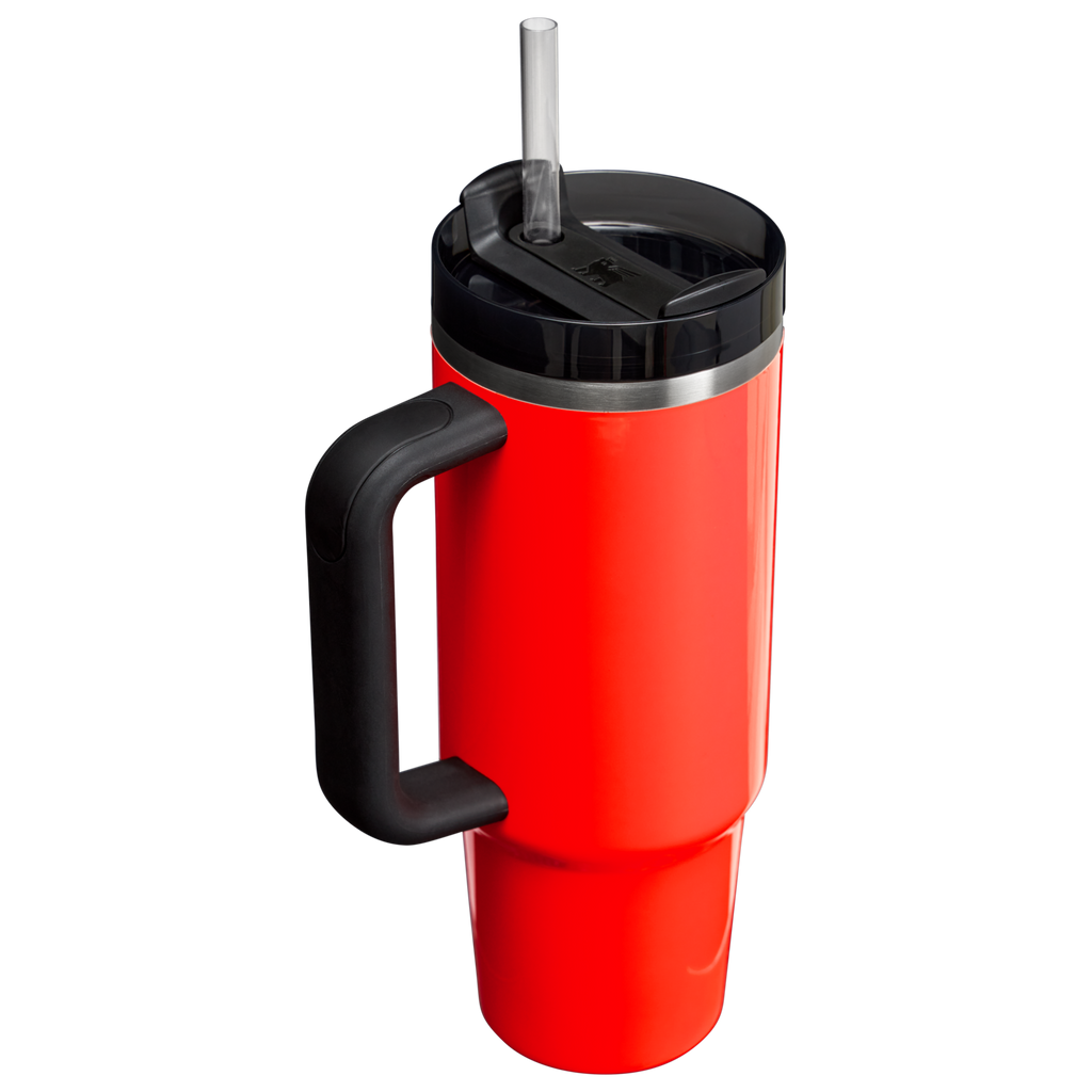 Splash-Resistant FlowState The Quencher H2.0 Flowstate Tumbler D051L - FlowState 3-Position Lid Insulated Travel Mug Detail