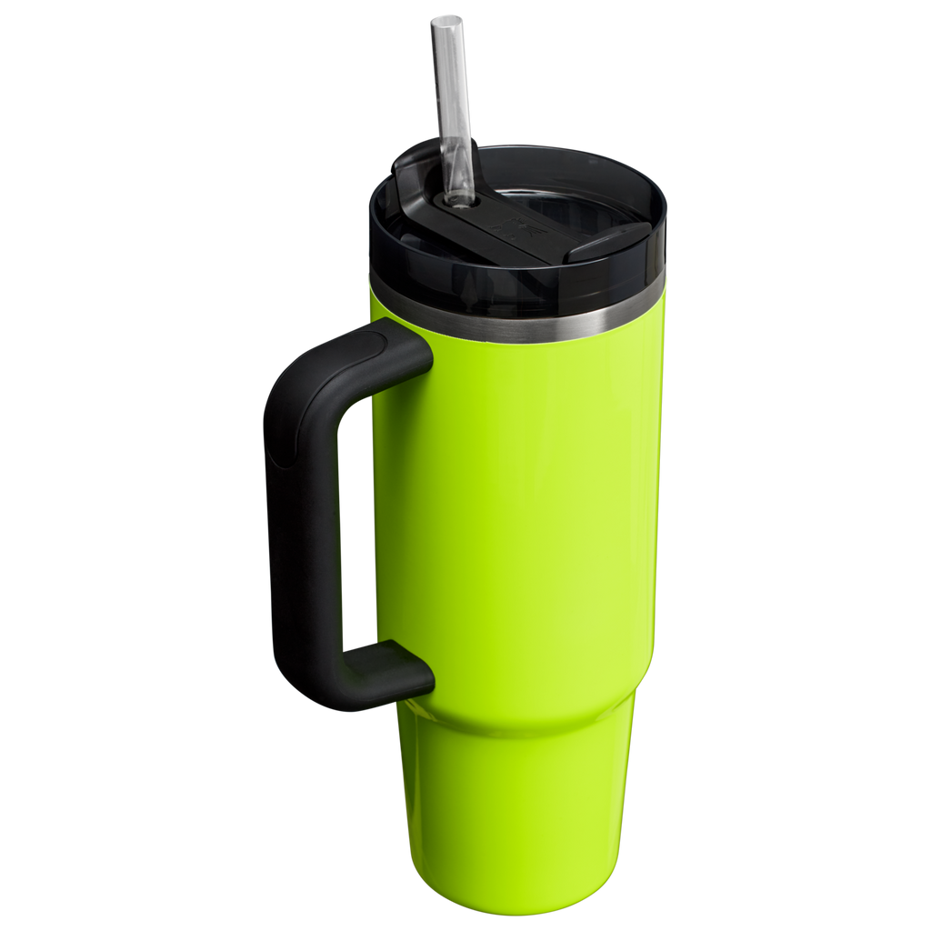 Splash-Resistant FlowState The Quencher H2.0 Flowstate Tumbler D051L - FlowState 3-Position Lid Insulated Travel Mug Detail