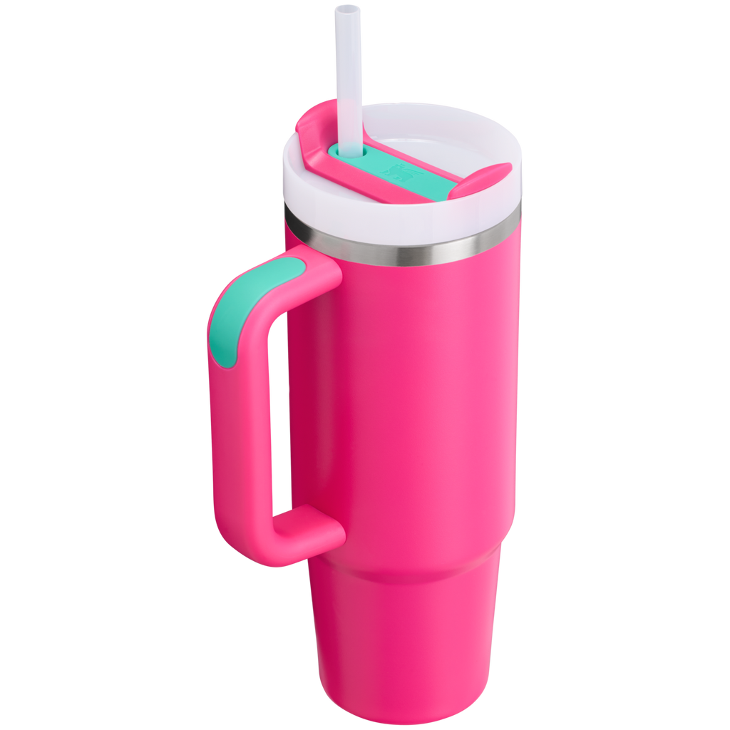 Splash-Resistant FlowState The Quencher H2.0 Flowstate Tumbler D051L - FlowState 3-Position Lid Insulated Travel Mug Detail