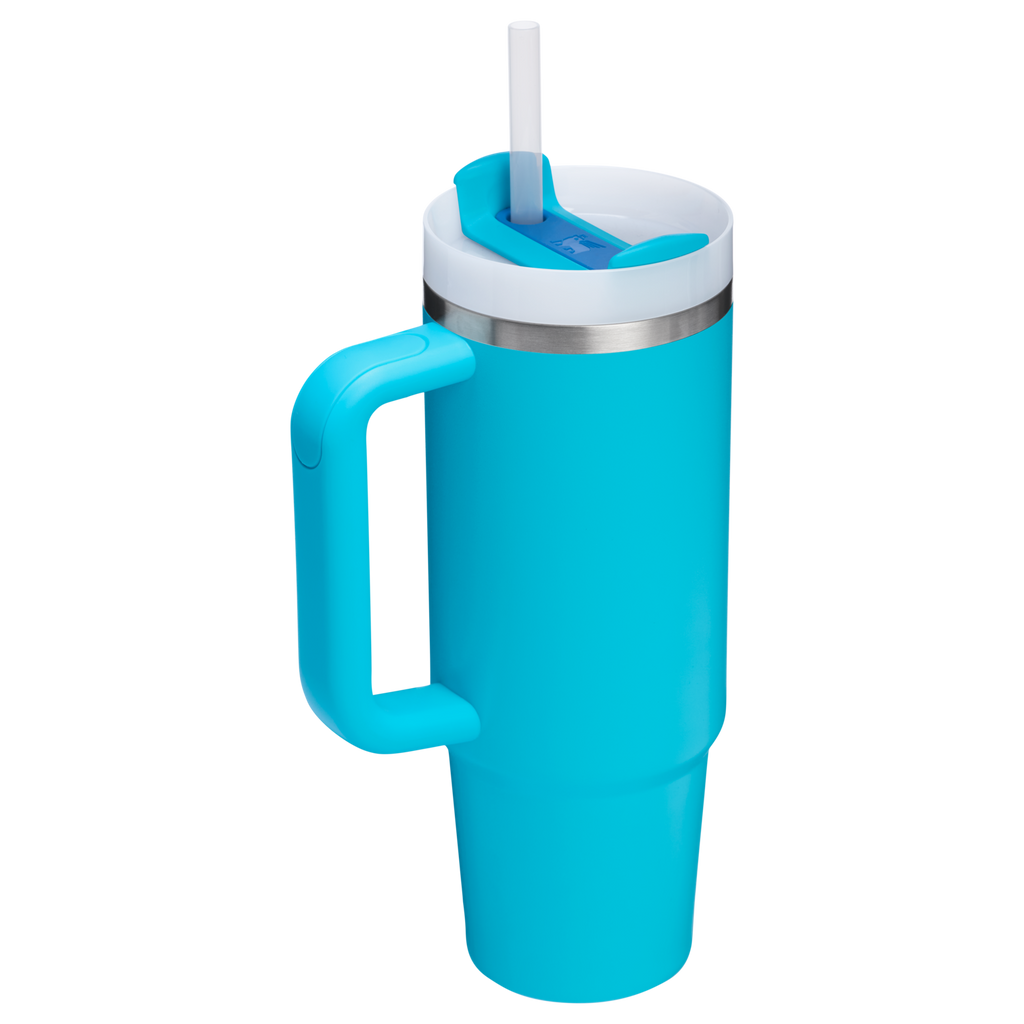 Splash-Resistant FlowState The Quencher H2.0 Flowstate Tumbler D051L - FlowState 3-Position Lid Insulated Travel Mug Detail