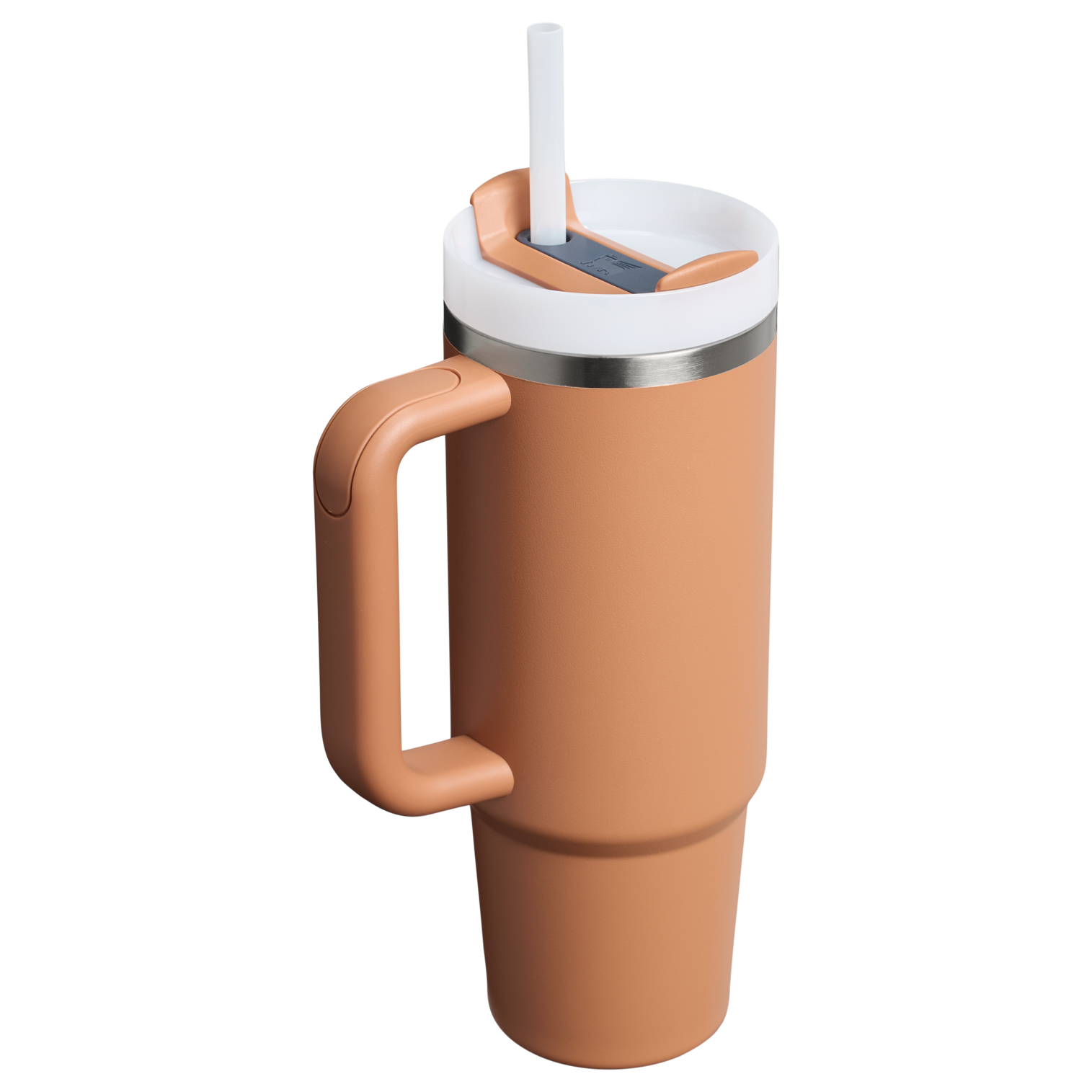 Double-Wall Vacuum The Quencher H2.0 Flowstate Tumbler | Stanley Create D331C - Double-Wall Vacuum Insulated Travel Tumbler with Straw Detail