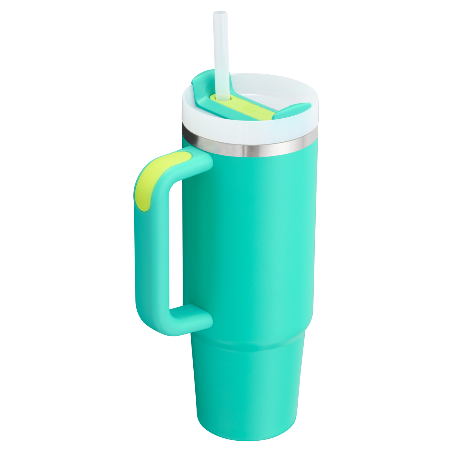 Splash-Resistant FlowState The Quencher H2.0 Flowstate Tumbler D051L - FlowState 3-Position Lid Insulated Travel Mug Detail
