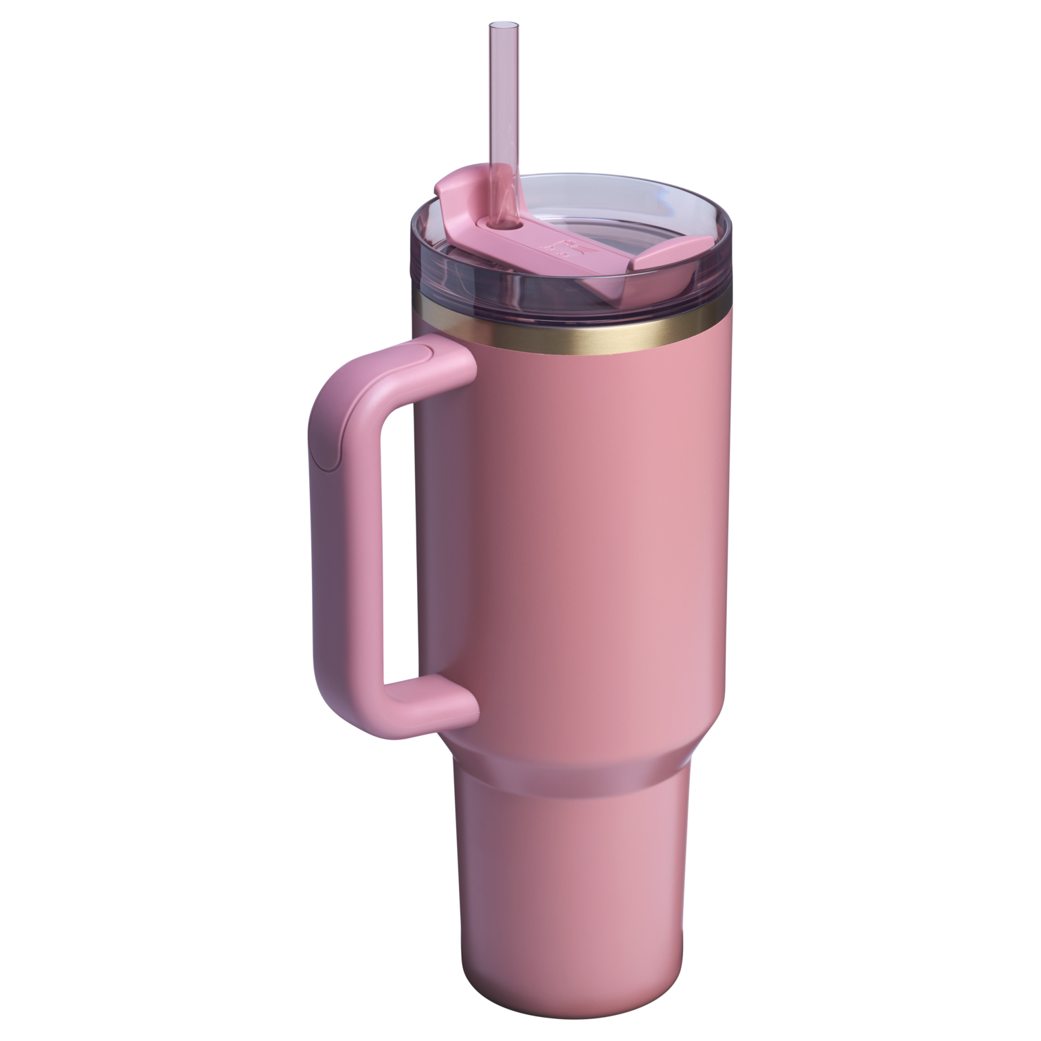 Car-Cup Friendly The Quencher H2.0 Flowstate Tumbler D050X - Premium Stainless Steel Straw Cup for All-Day Hydration Detail