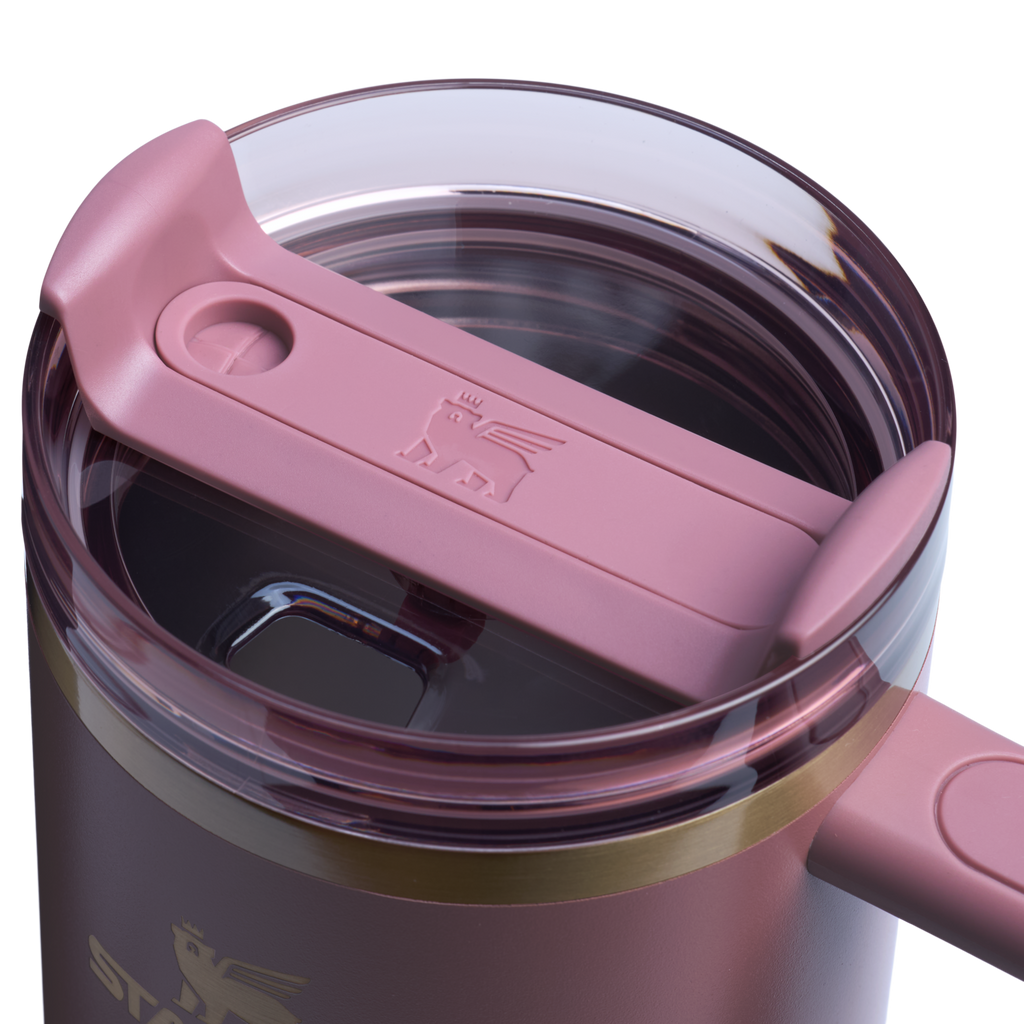 Insulated Travel The Quencher H2.0 Flowstate Tumbler  | Stanley Create D332L - Premium Stainless Steel Straw Cup for All-Day Hydration Detail