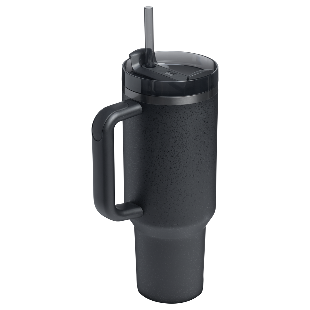 Splash-Resistant FlowState The Quencher H2.0 Flowstate Tumbler D051L - FlowState 3-Position Lid Insulated Travel Mug Detail