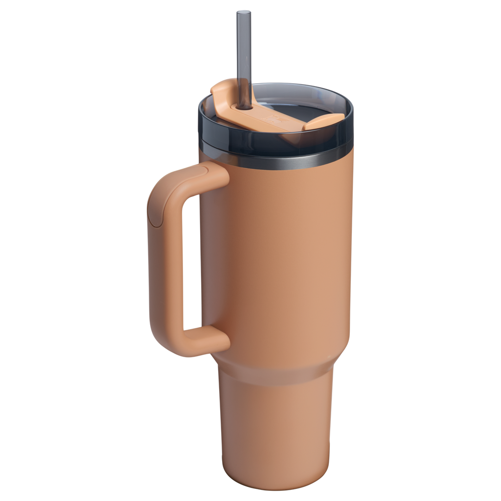 Splash-Resistant FlowState The Quencher H2.0 Flowstate Tumbler D051L - FlowState 3-Position Lid Insulated Travel Mug Detail