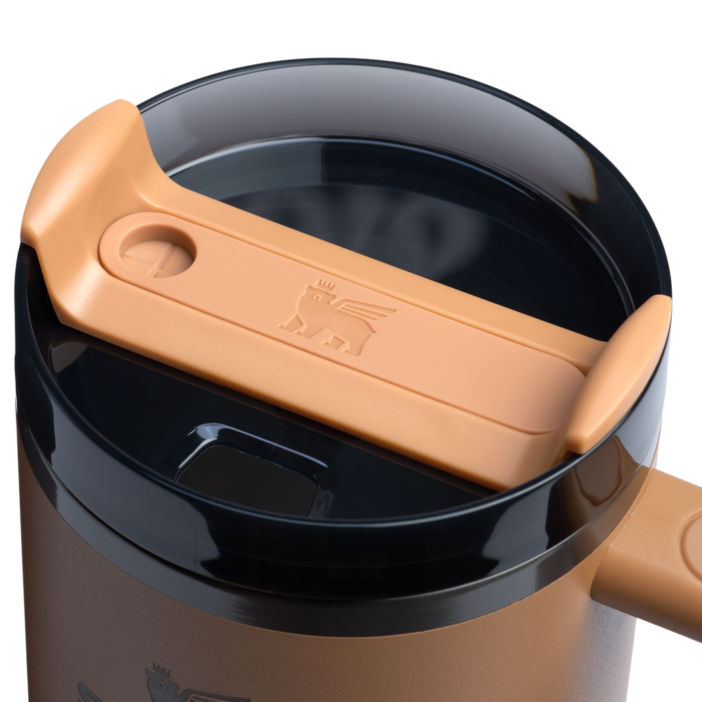 Splash-Resistant FlowState The Quencher H2.0 Flowstate Tumbler D051L - FlowState 3-Position Lid Insulated Travel Mug Detail