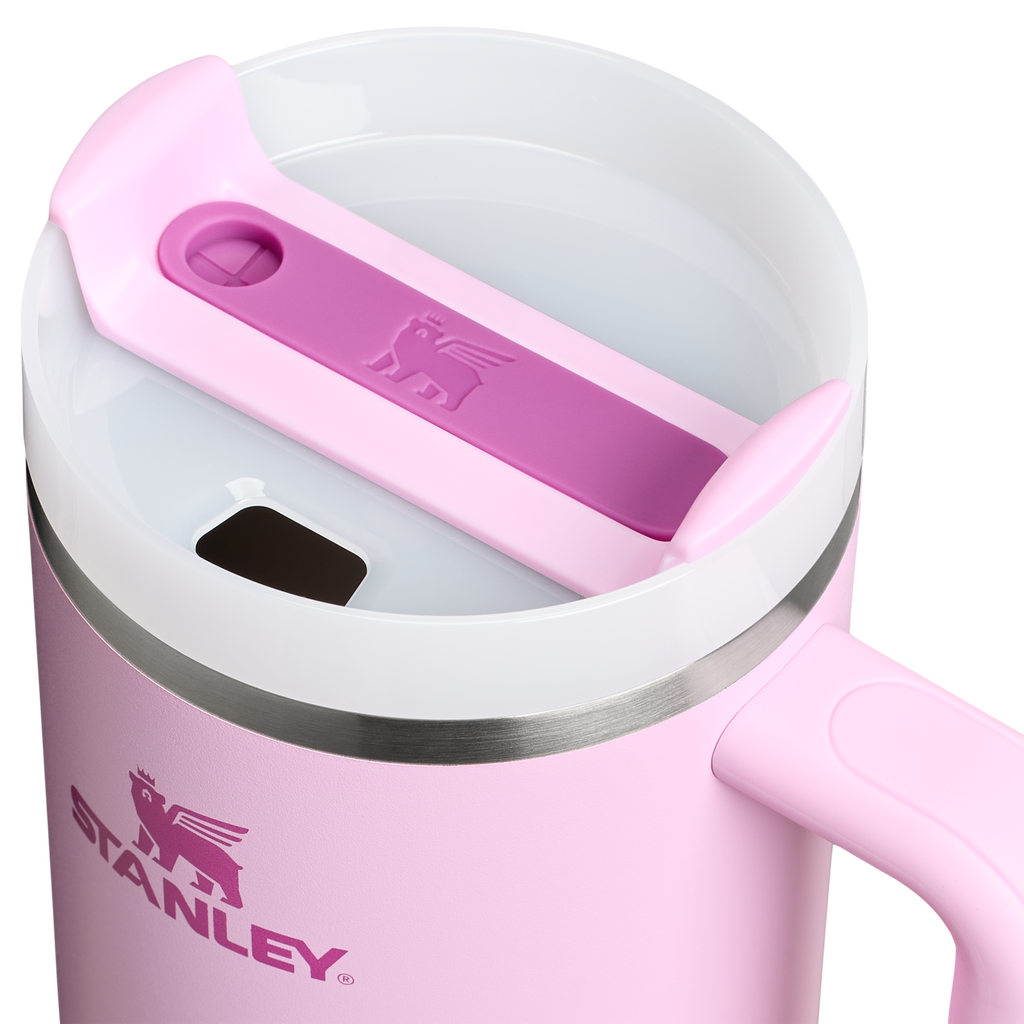 Insulated Travel The Quencher H2.0 Flowstate Tumbler  | Stanley Create D332L - Premium Stainless Steel Straw Cup for All-Day Hydration Detail