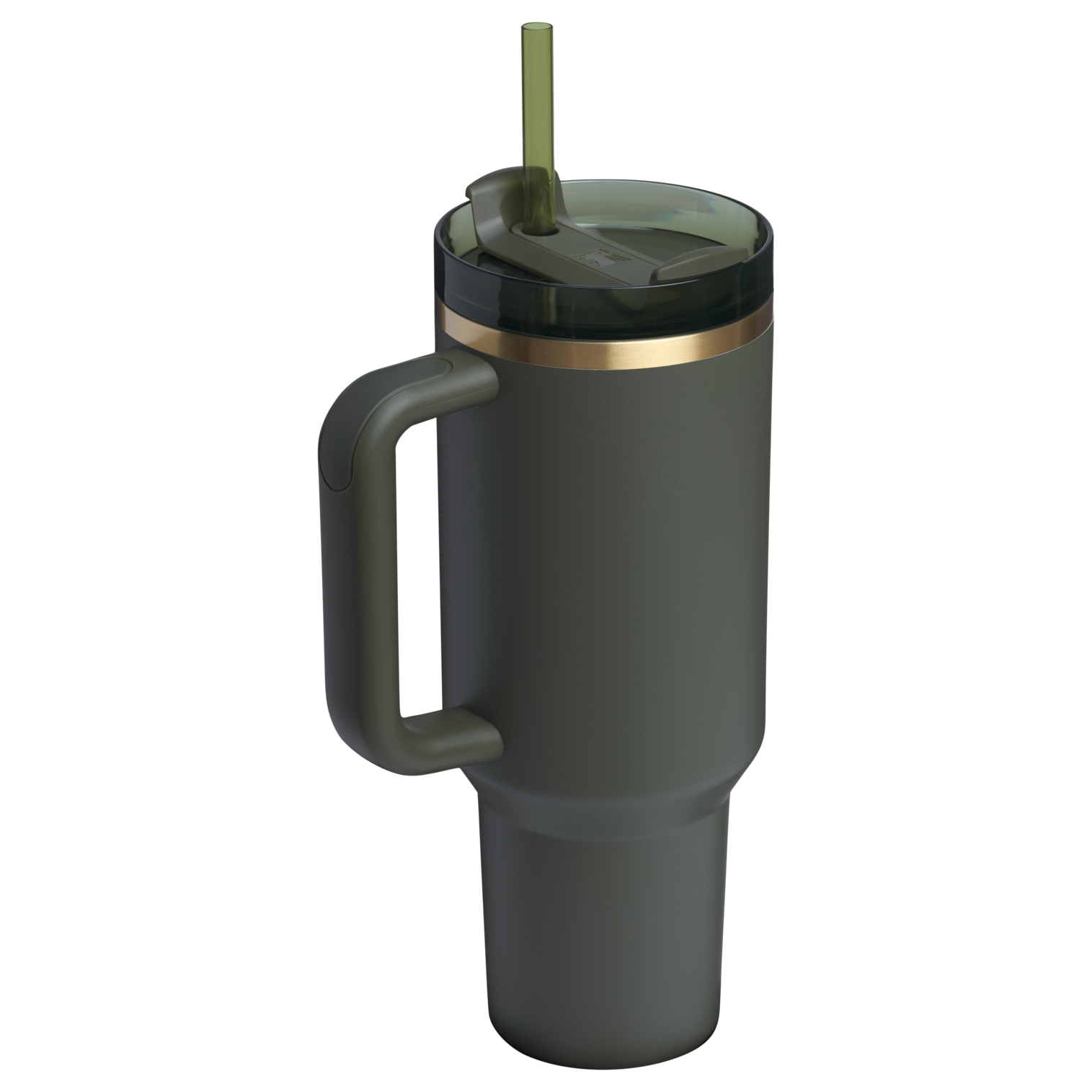 Car-Cup Friendly The Quencher H2.0 Flowstate Tumbler D050X - Premium Stainless Steel Straw Cup for All-Day Hydration Detail