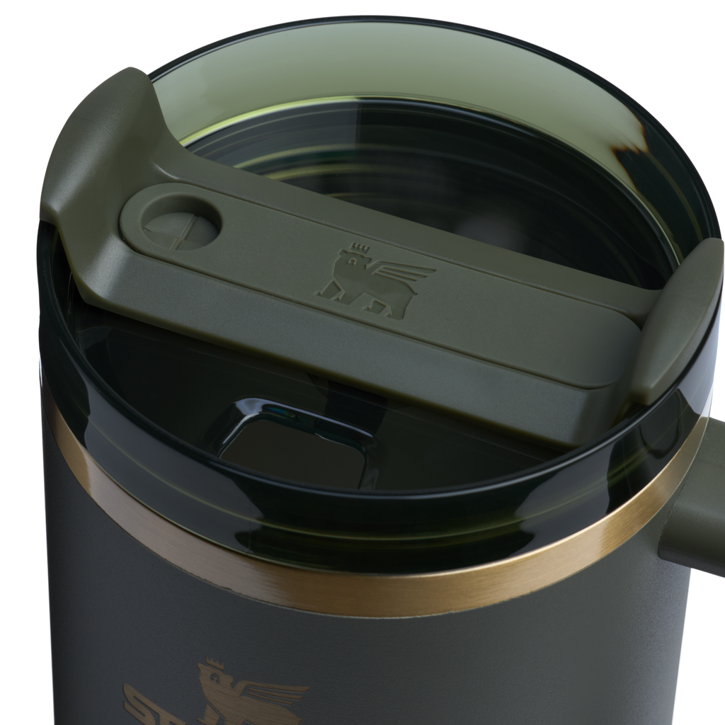 Insulated Travel The Quencher H2.0 Flowstate Tumbler  | Stanley Create D332L - Premium Stainless Steel Straw Cup for All-Day Hydration Detail