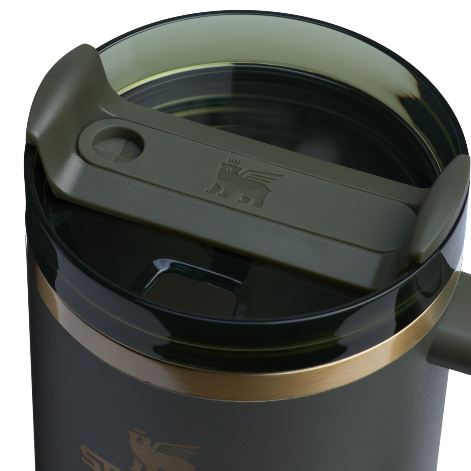 Insulated Travel The Quencher H2.0 Flowstate Tumbler  | Stanley Create D332L - Premium Stainless Steel Straw Cup for All-Day Hydration Detail