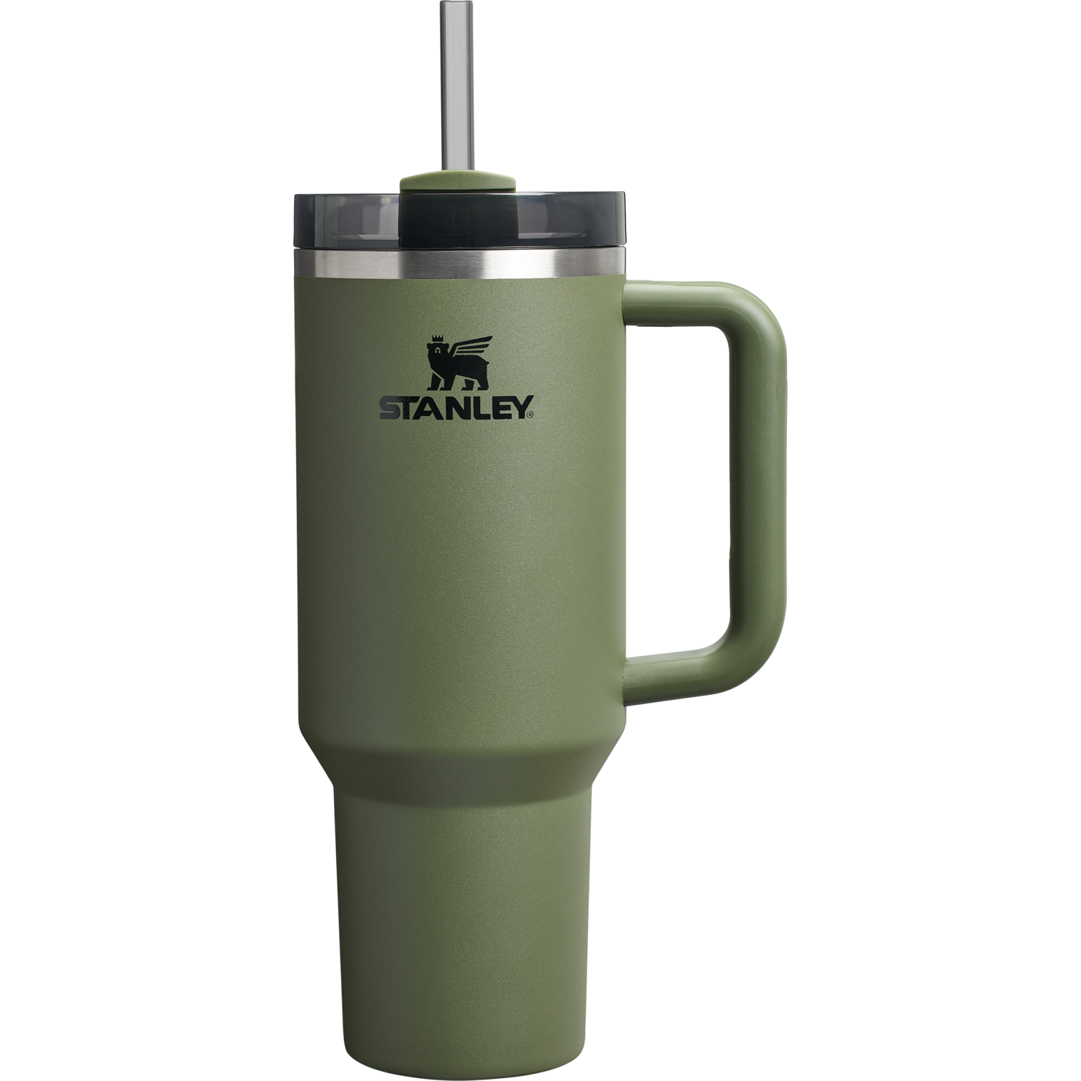 Car-Cup Friendly The Quencher H2.0 Flowstate Tumbler D050X - Premium Stainless Steel Straw Cup for All-Day Hydration - Dried Pine