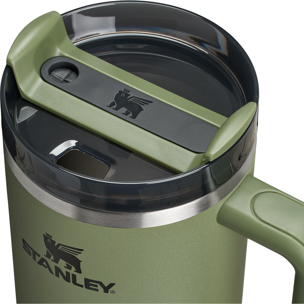 Insulated Travel The Quencher H2.0 Flowstate Tumbler  | Stanley Create D332L - Premium Stainless Steel Straw Cup for All-Day Hydration Detail