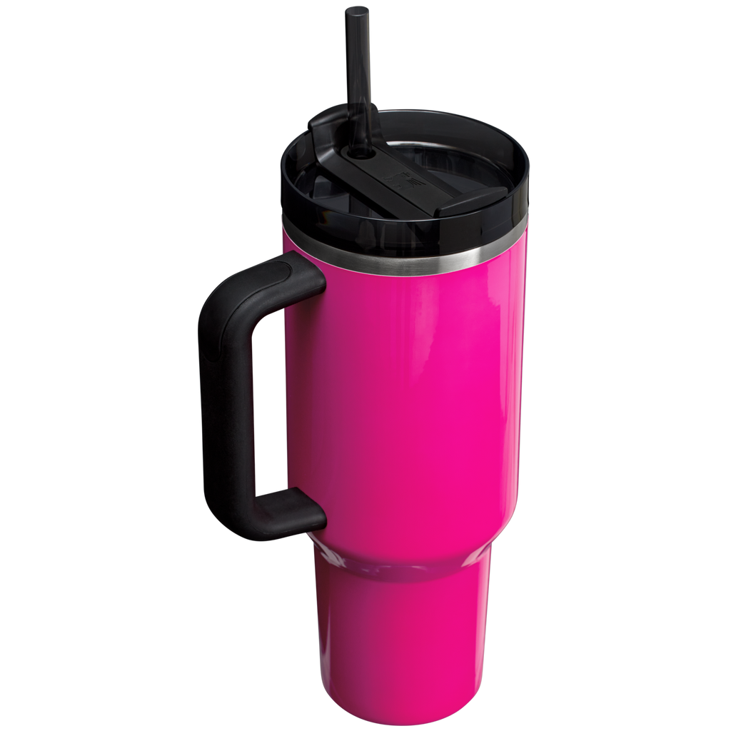 Insulated Travel The Quencher H2.0 Flowstate Tumbler  | Stanley Create D332L - Premium Stainless Steel Straw Cup for All-Day Hydration Detail