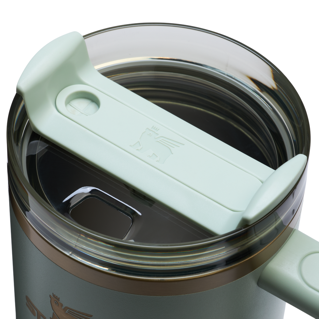 Insulated Travel The Quencher H2.0 Flowstate Tumbler  | Stanley Create D332L - Premium Stainless Steel Straw Cup for All-Day Hydration Detail