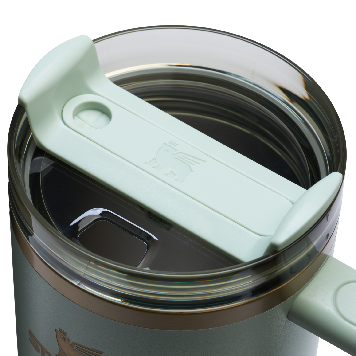 Insulated Travel The Quencher H2.0 Flowstate Tumbler  | Stanley Create D332L - Premium Stainless Steel Straw Cup for All-Day Hydration Detail