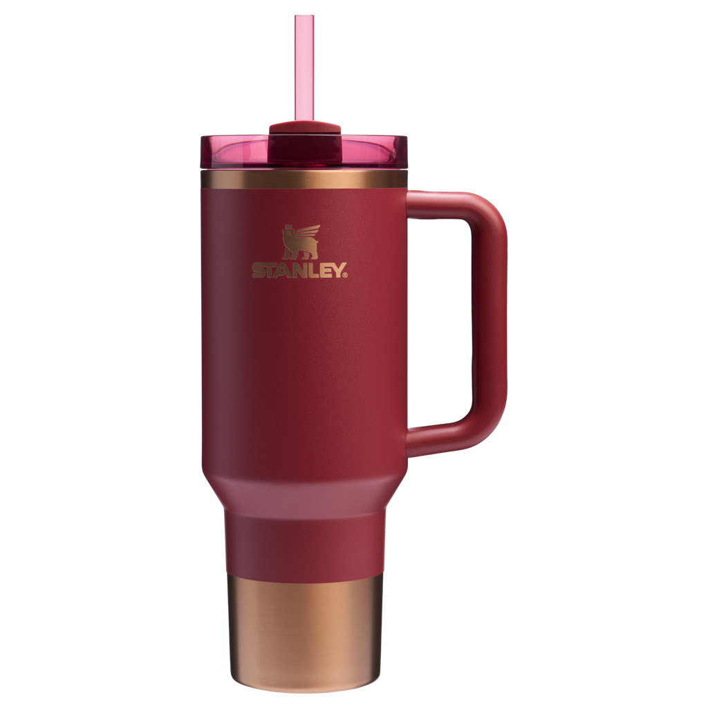 Insulated Travel The Quencher H2.0 Flowstate Tumbler  | Stanley Create D332L - Premium Stainless Steel Straw Cup for All-Day Hydration Detail